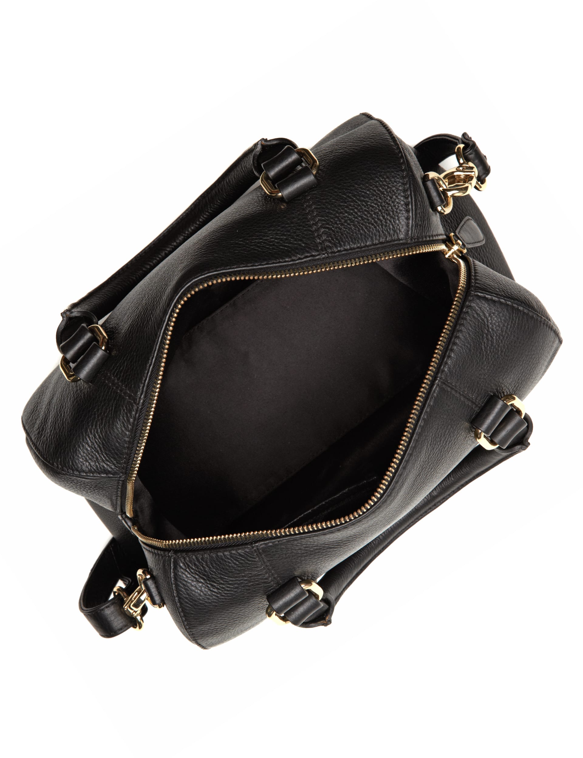 Leather Bowler Bag | M&S