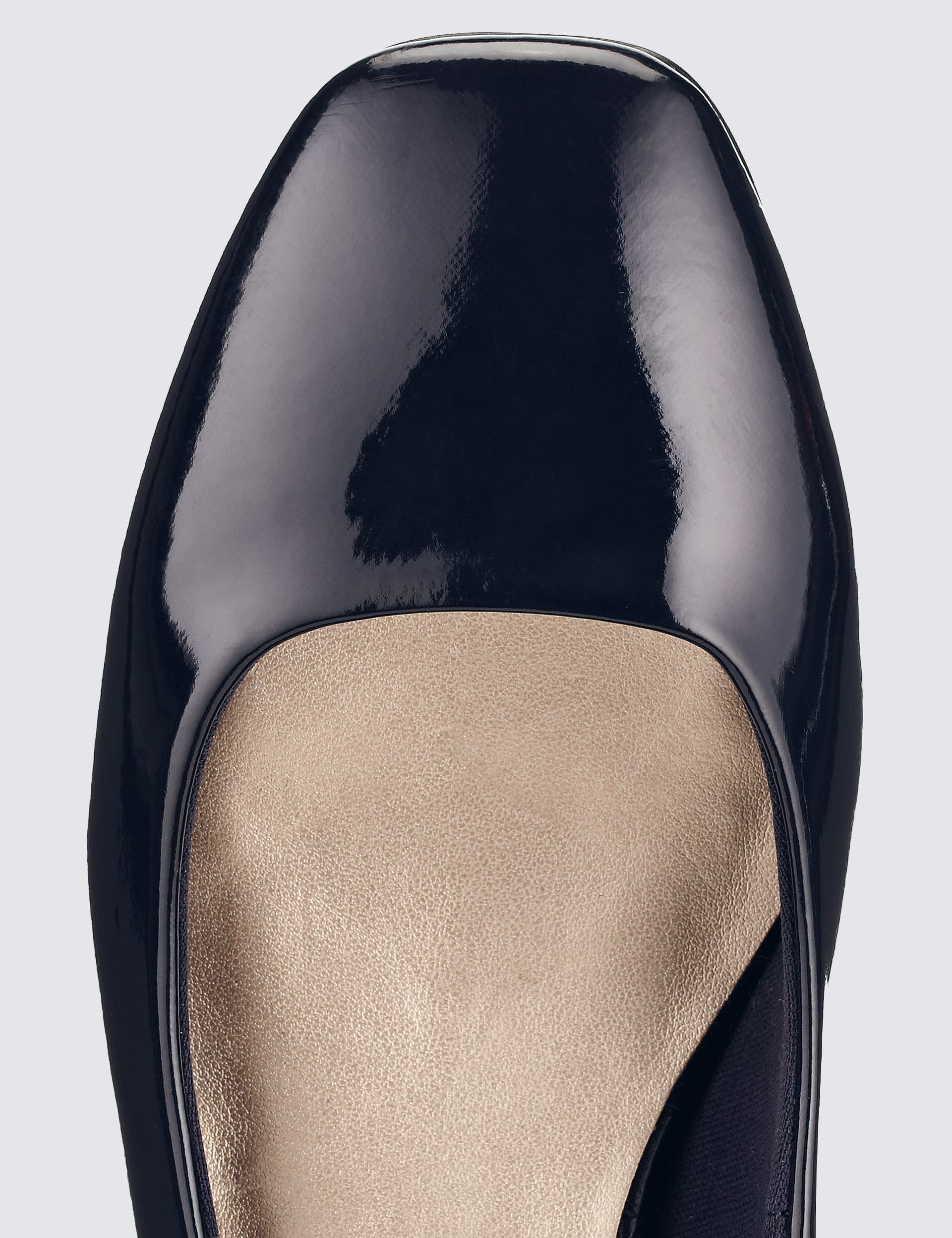 Square Toe Court Shoes with Insolia® Image 2 of 4