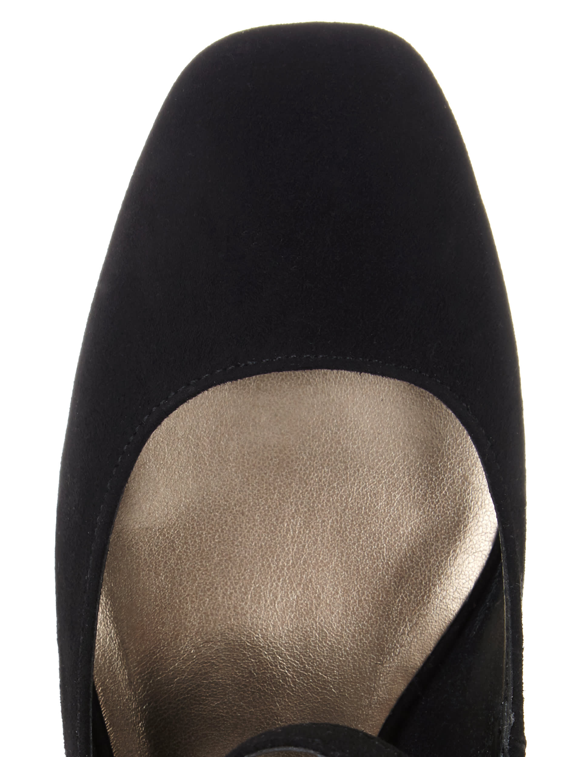 Faux Suede Square Toe Dolly Court Shoes with Insolia® Image 2 of 4