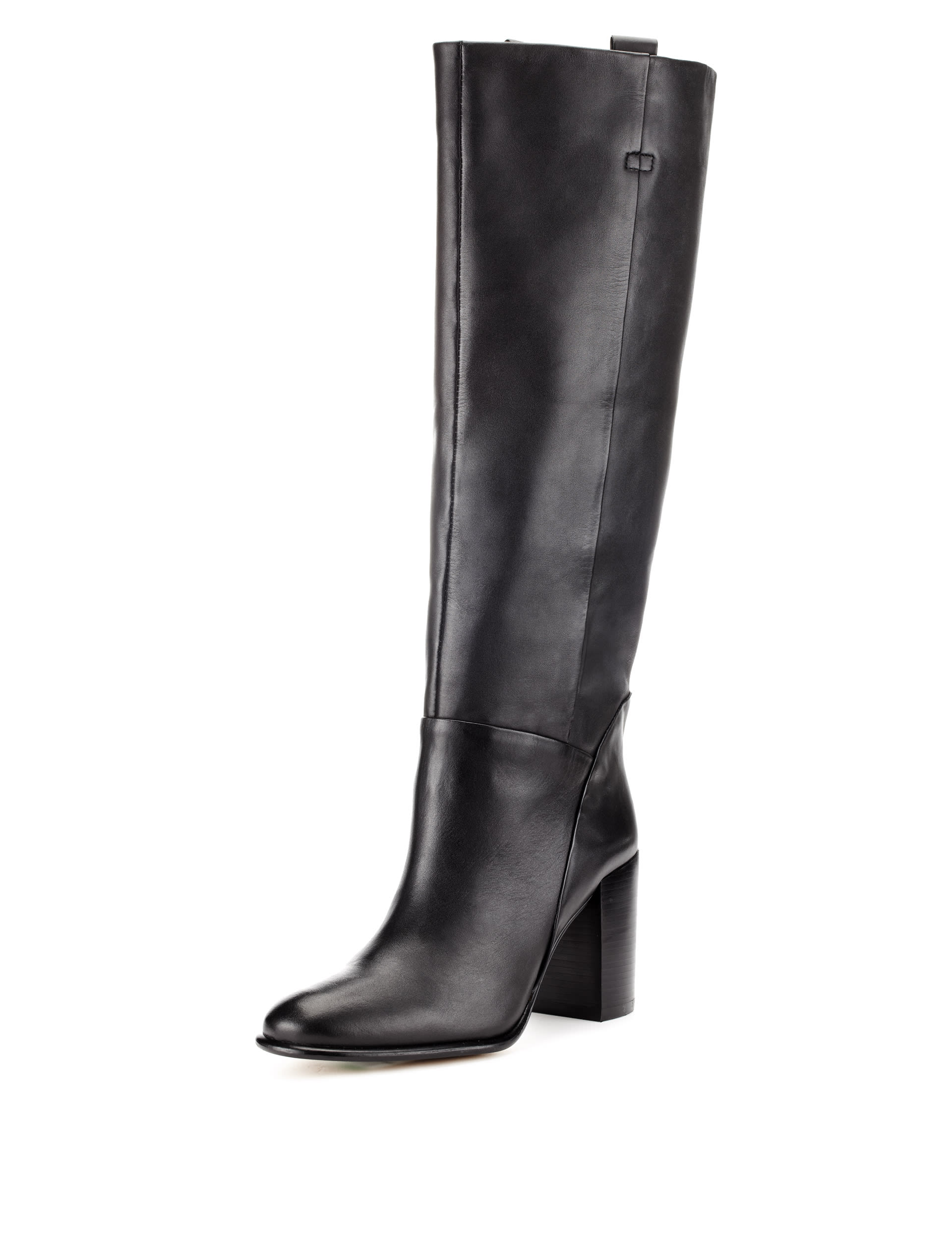 Leather Knee Boots with Insolia Autograph M S