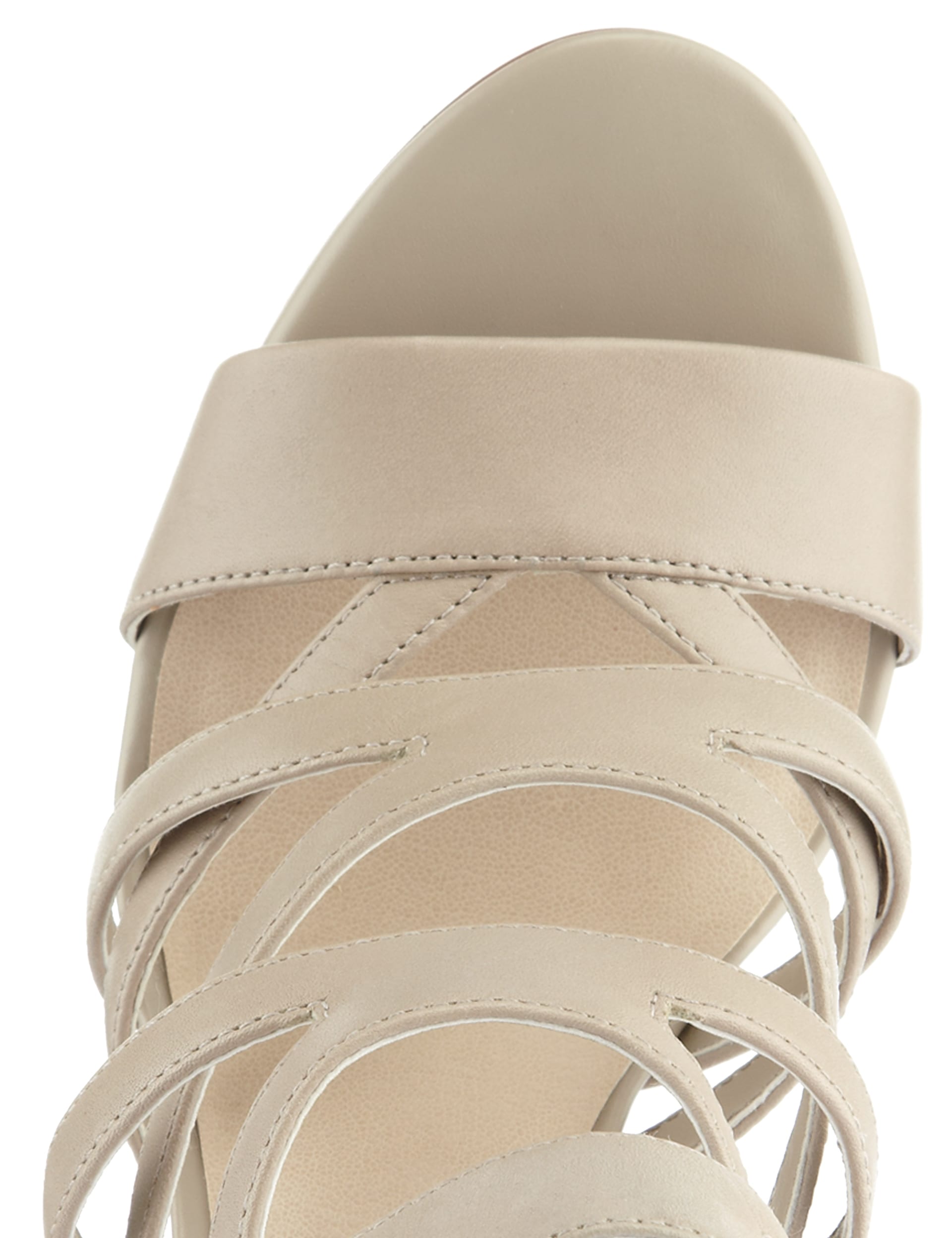 Leather Cage Sandals with Insolia® Image 2 of 3