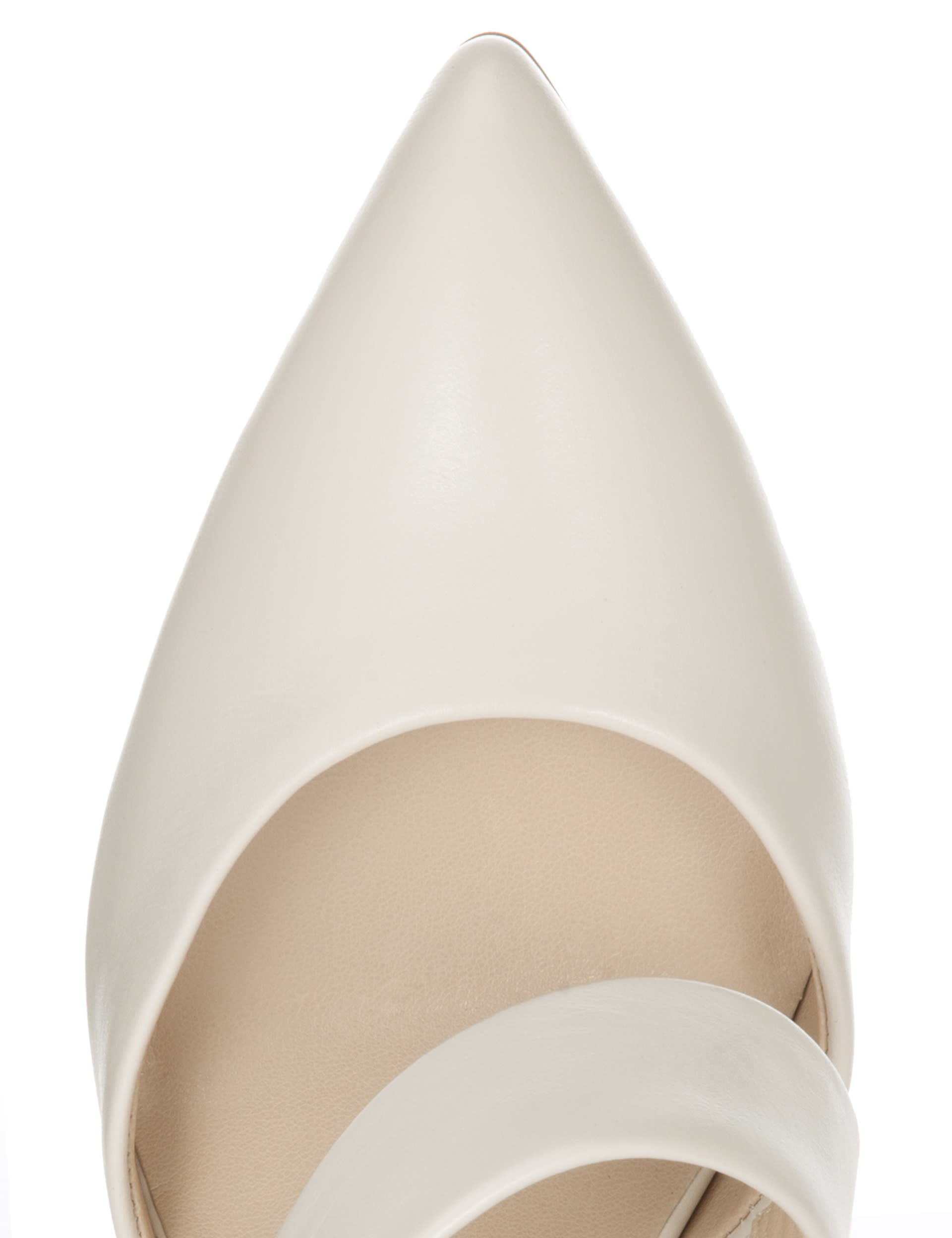 Leather Asymmetric Bar Court Shoes with Insolia® Image 2 of 3
