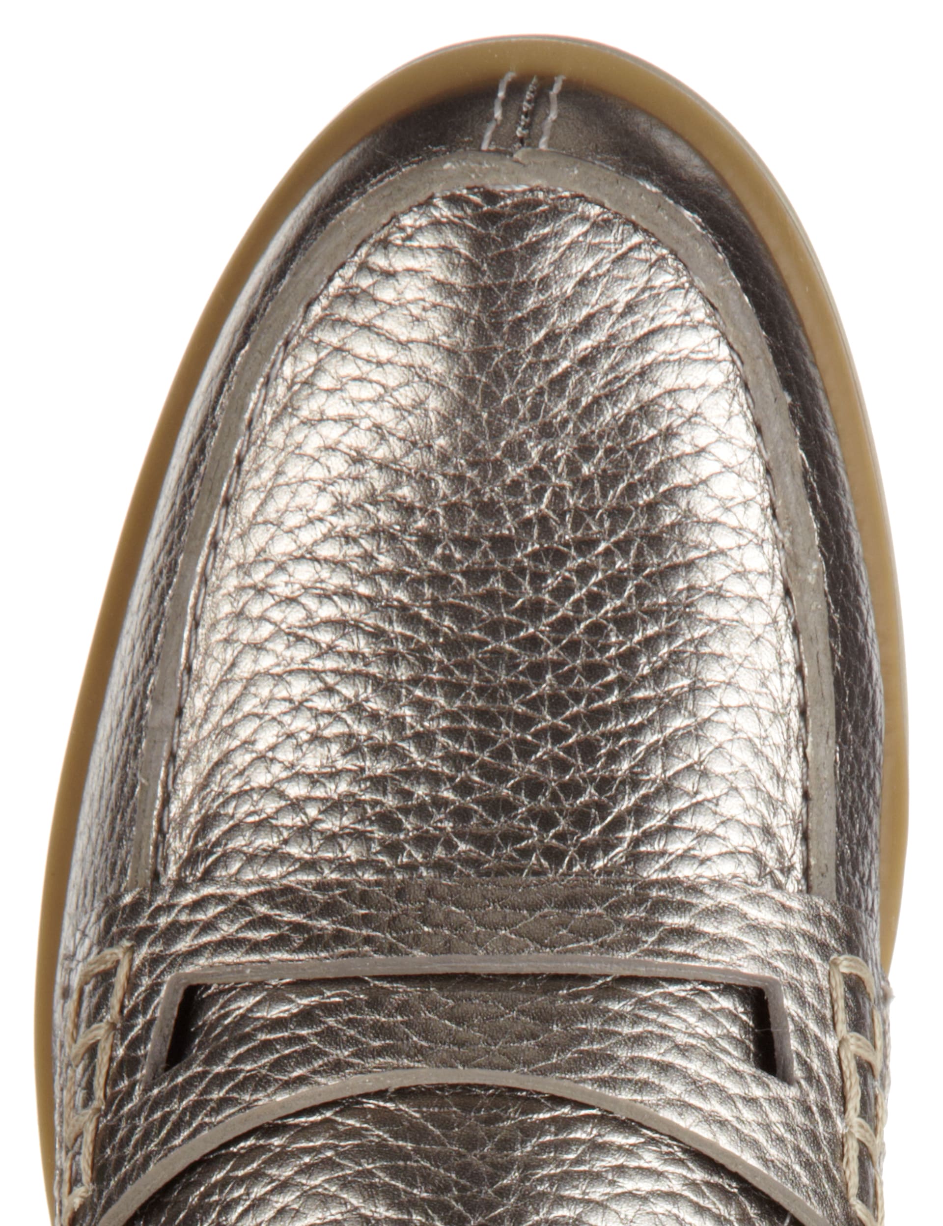Leather Textured Penny Loafers with Insolia Flex® Image 2 of 4