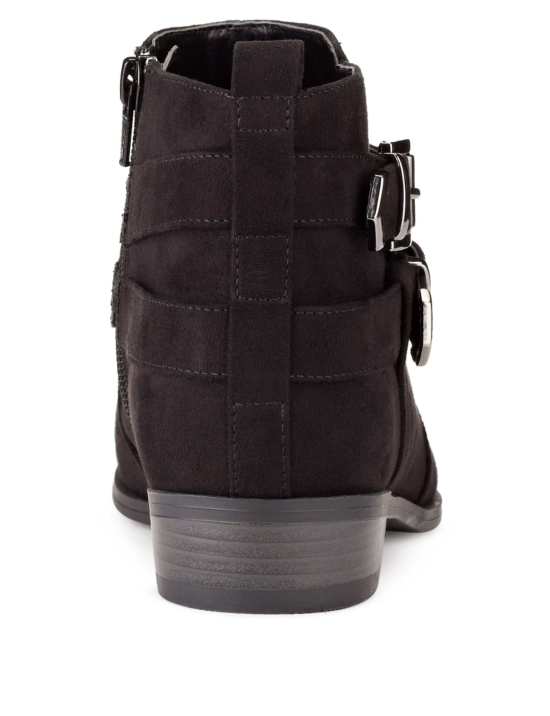 Double Strap Buckle Ankle Boots with Insolia Flex® Image 2 of 5