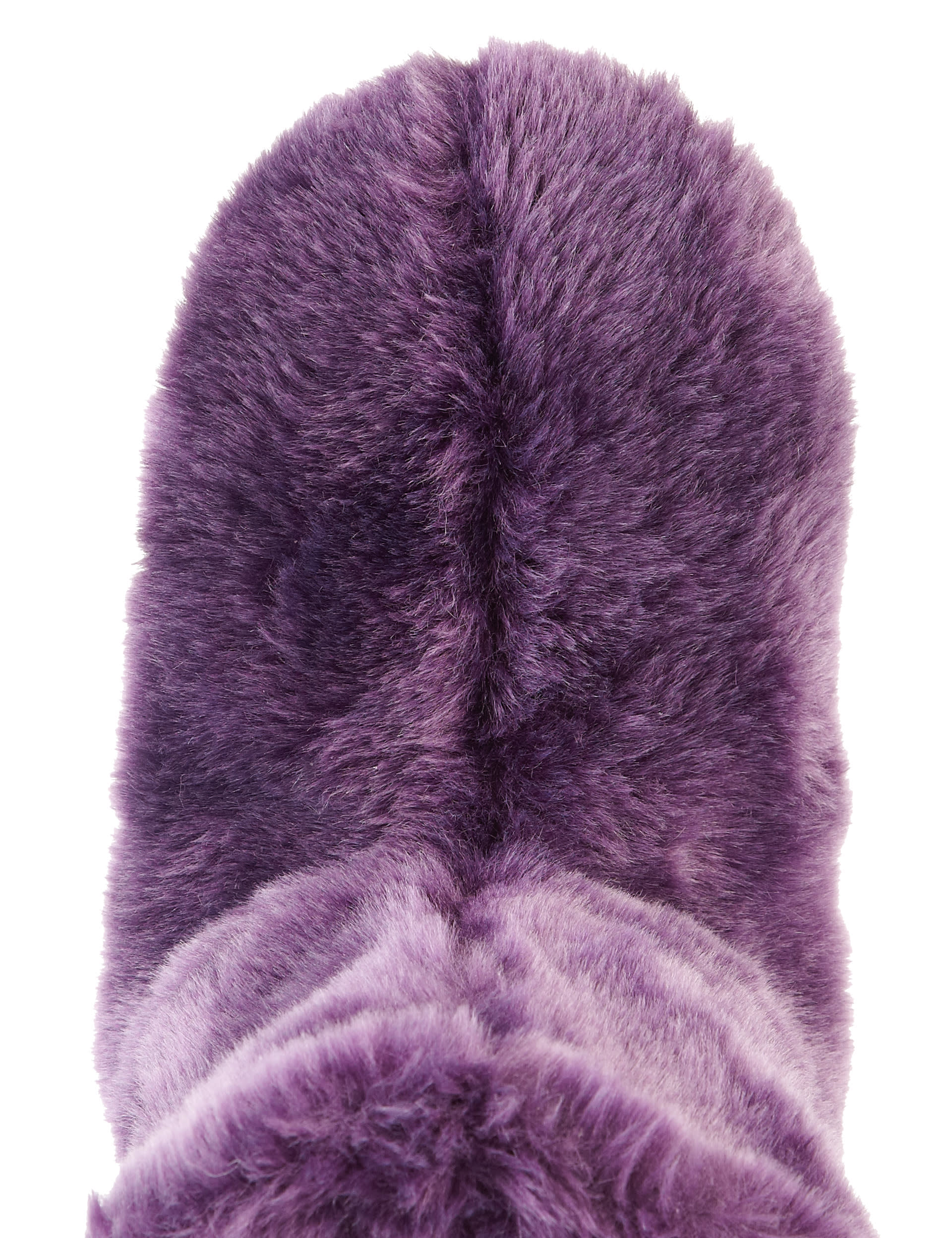 Faux Fur Pom-Pom Boot Slippers Image 2 of 3