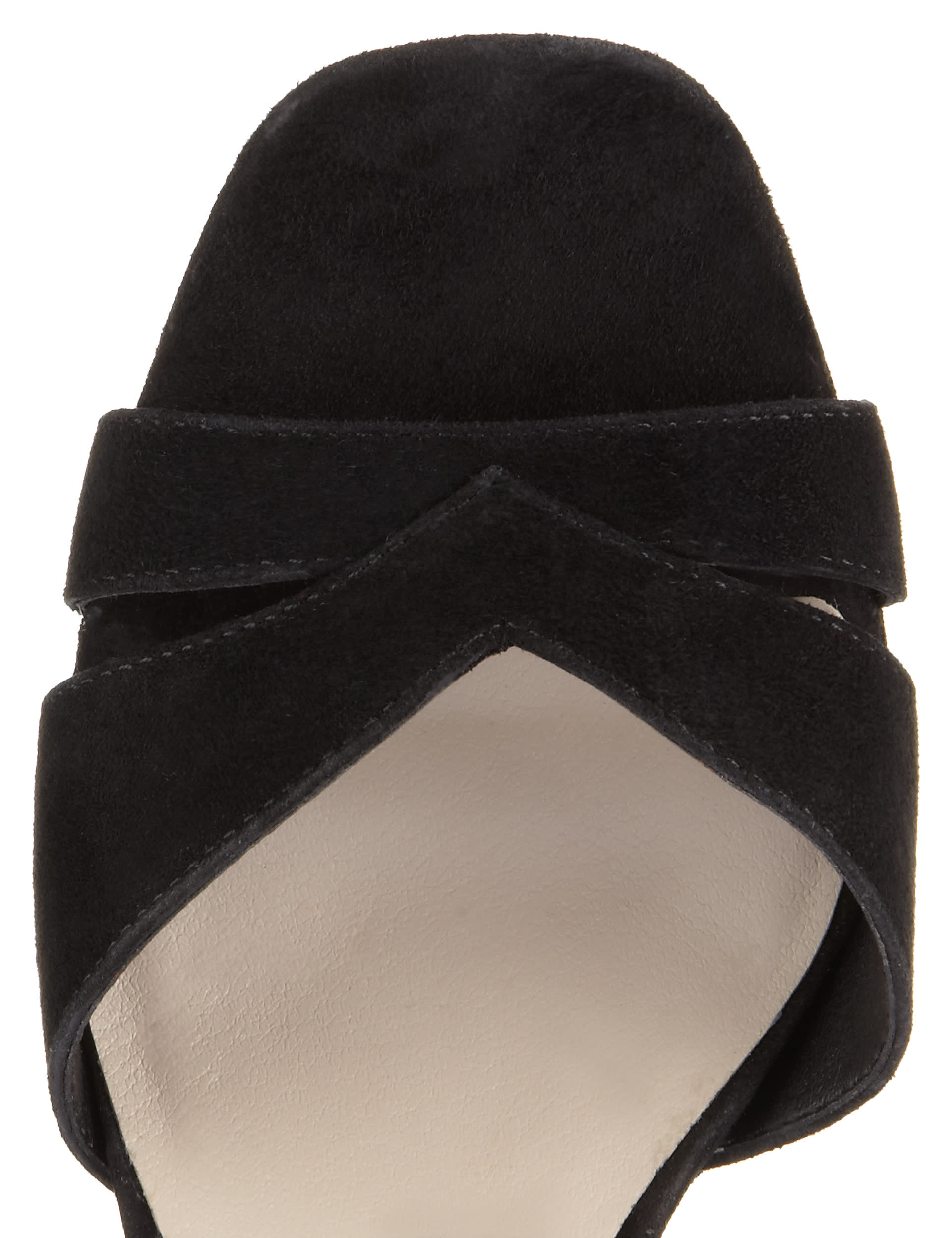 Suede Ankle Strap Sandals Image 2 of 4