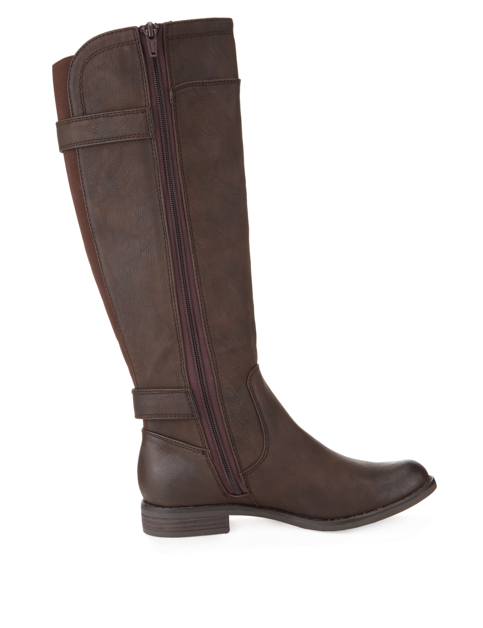 Buckle Riding Boots with Stretch Zip & Insolia Flex® Image 2 of 5
