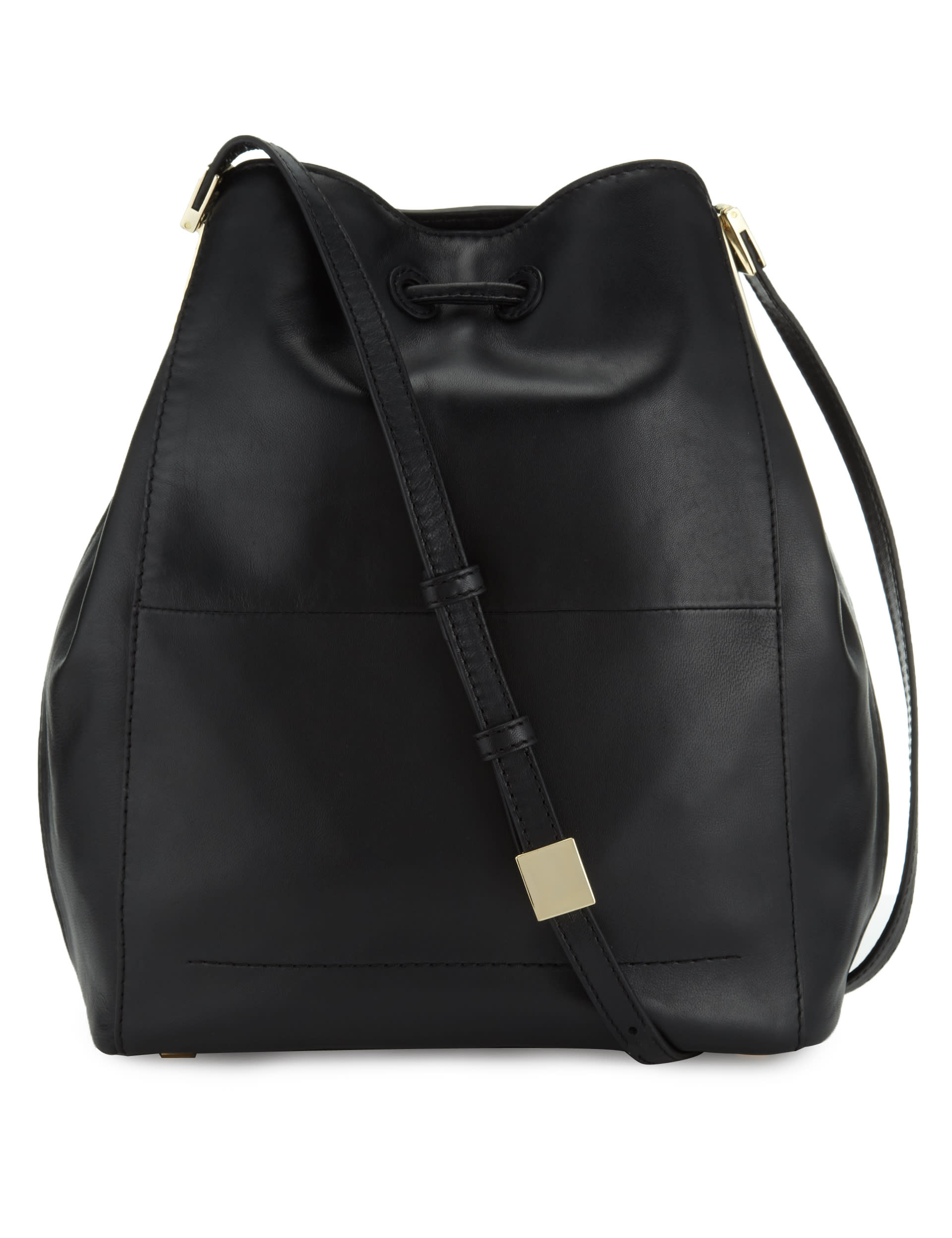 Leather Duffle Cross-Body Bag Image 2 of 5