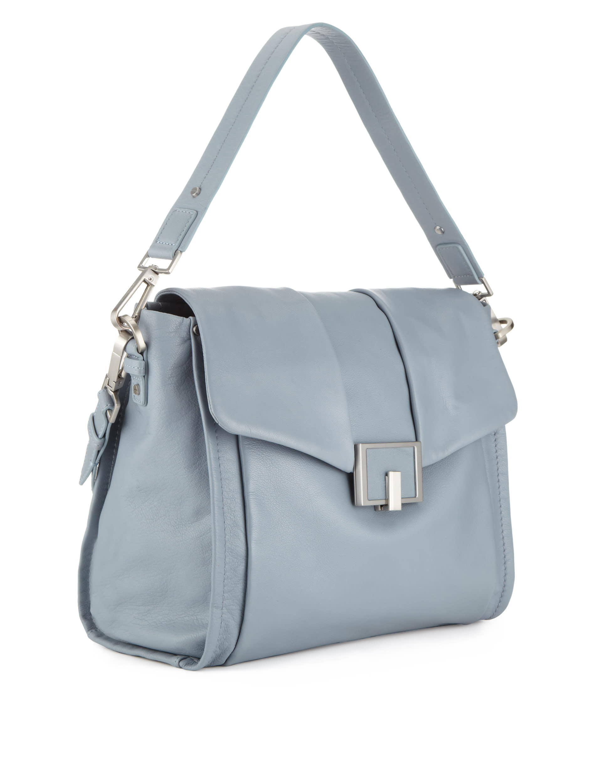Leather Panelled Shoulder Bag Image 2 of 6