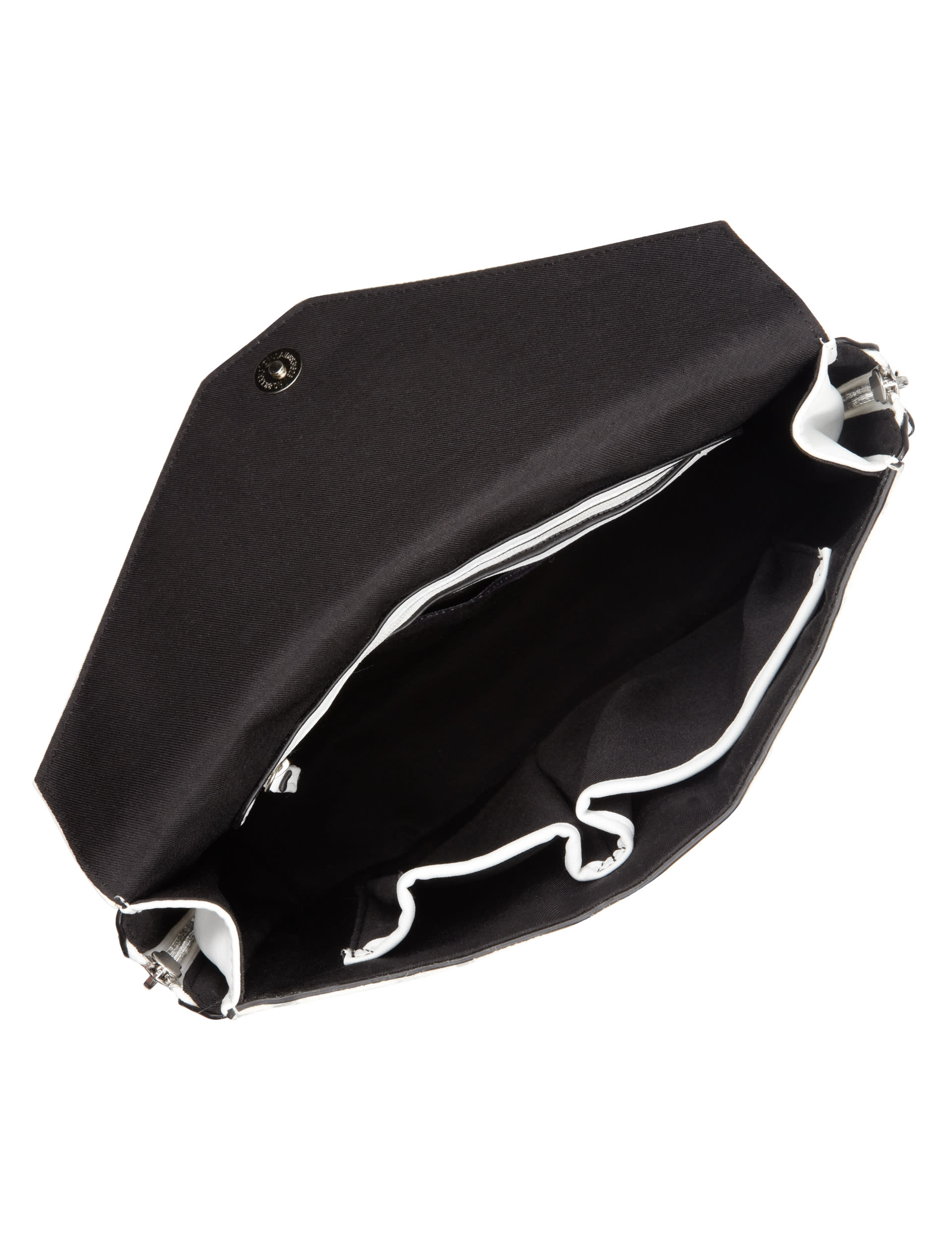 Geometric Design Clutch Across Body Bag Image 2 of 6