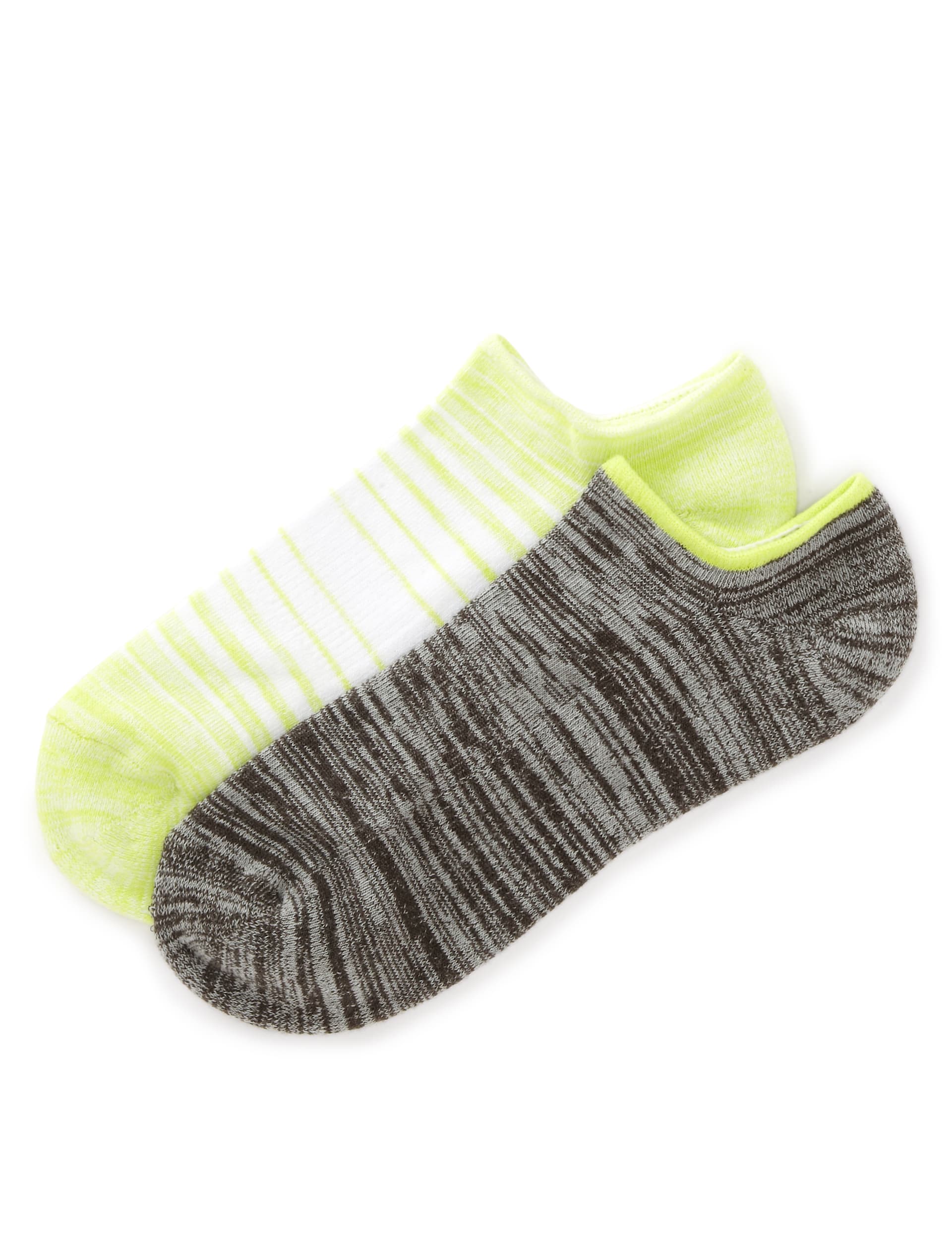 2 Pair Pack Space-Dye Trainer Liner™ Socks Image 1 of 1