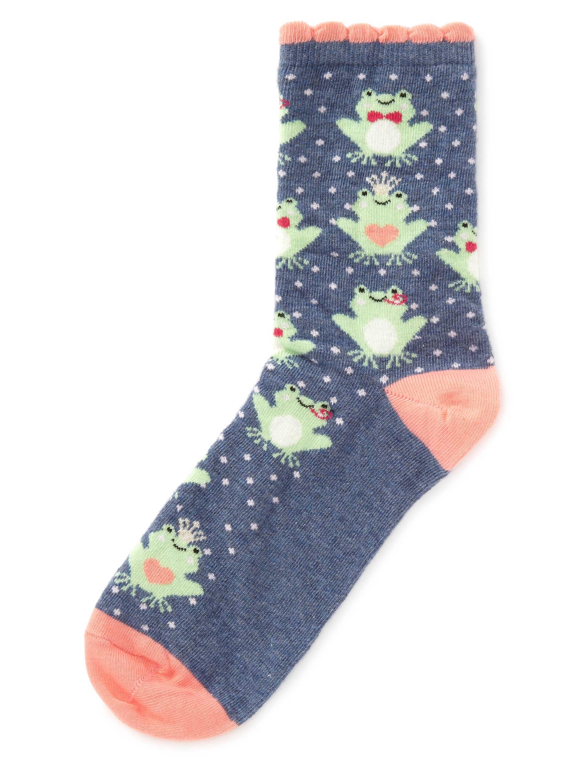 Frankie Frog Socks Image 1 of 1