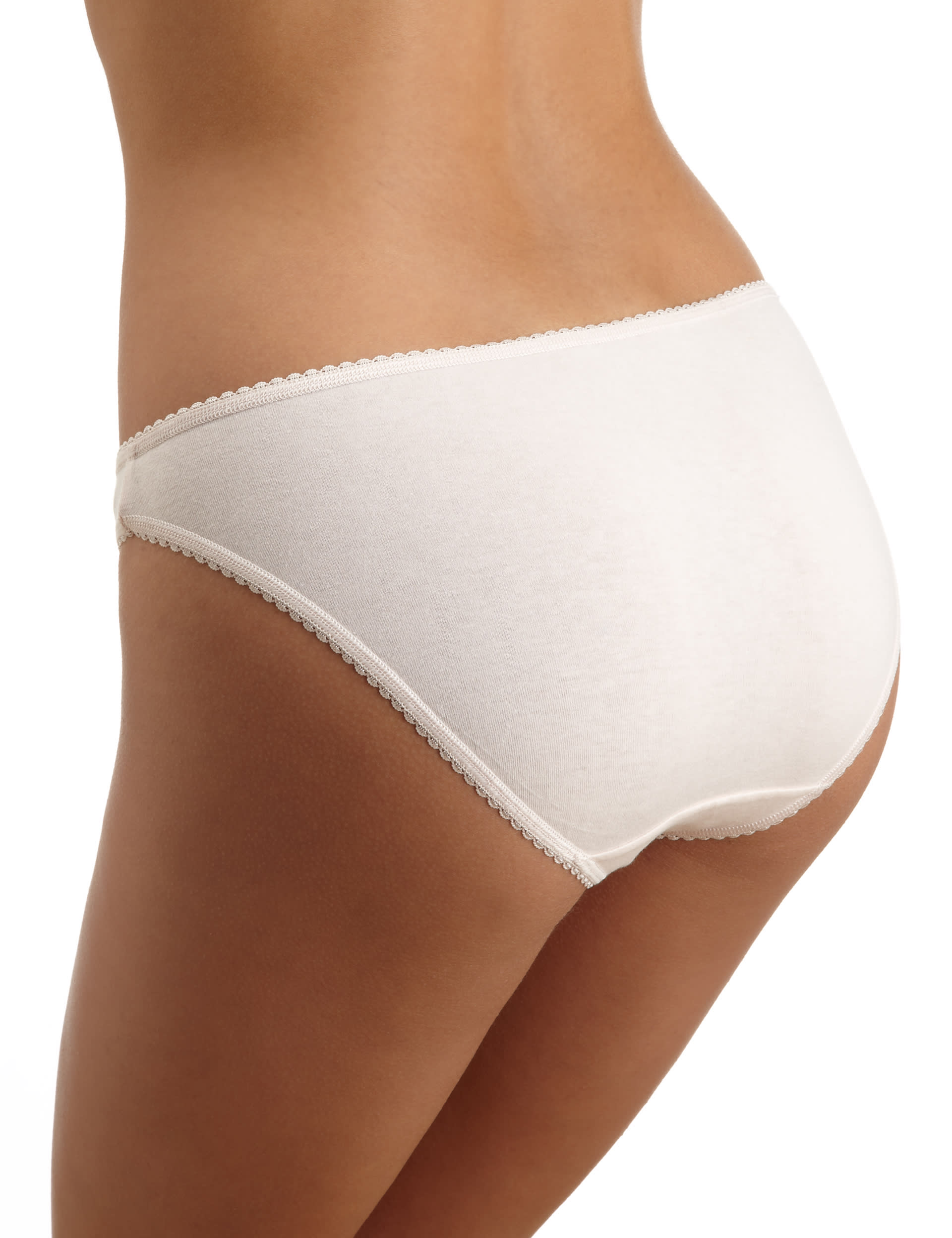 5 Pack Cotton Rich Low Rise Bikini Knickers Image 2 of 4