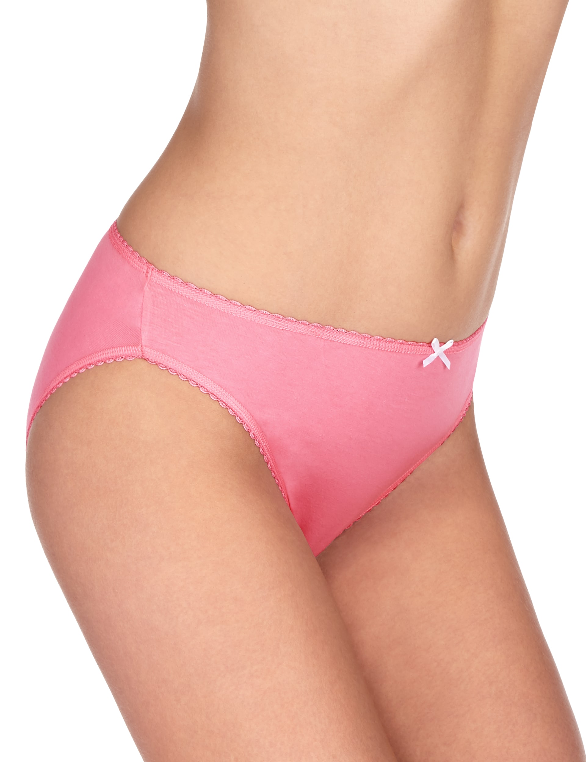 5 Pack Cotton Rich Assorted High Leg Knickers Image 2 of 4