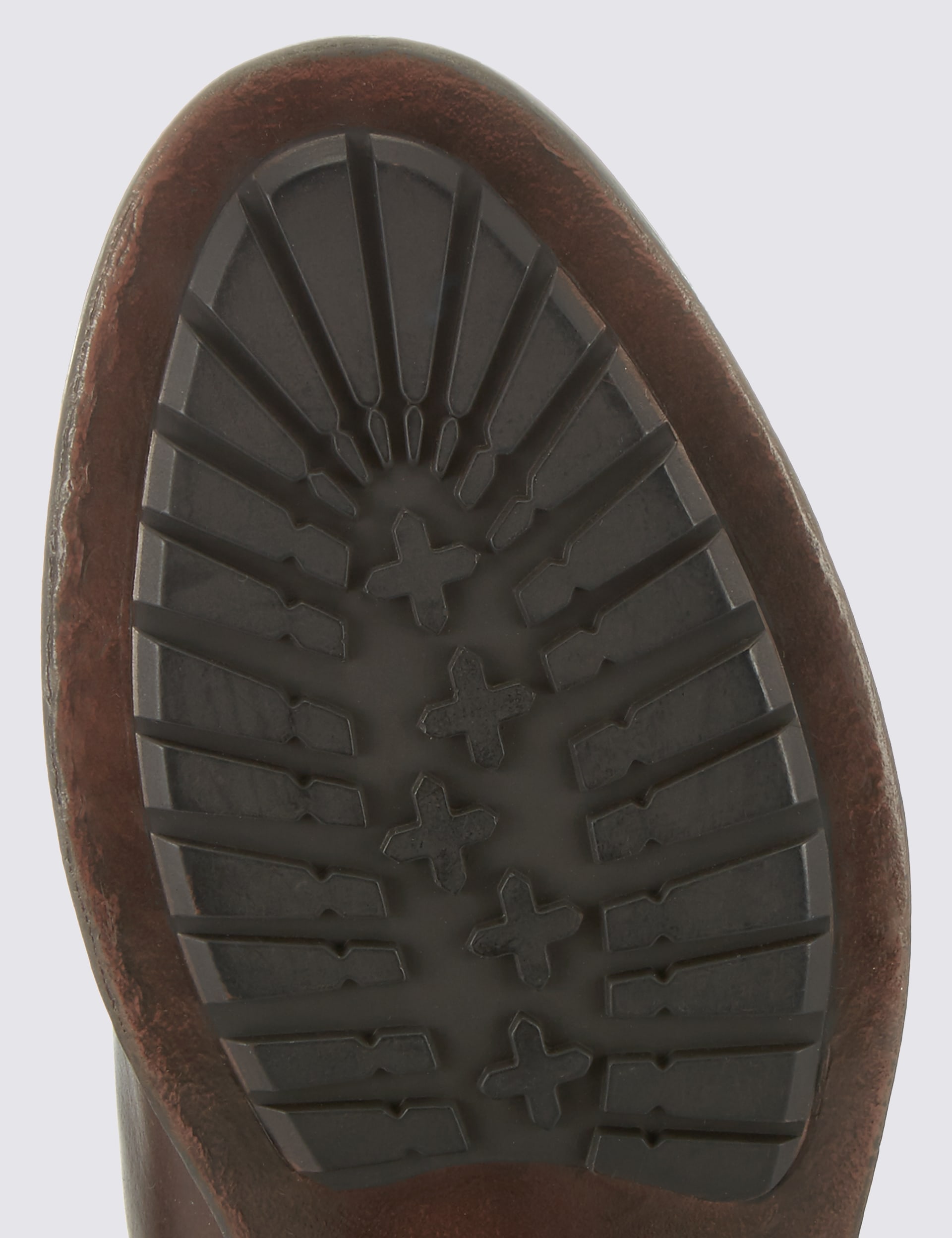 Leather Elastic Chelsea Boots Image 2 of 4