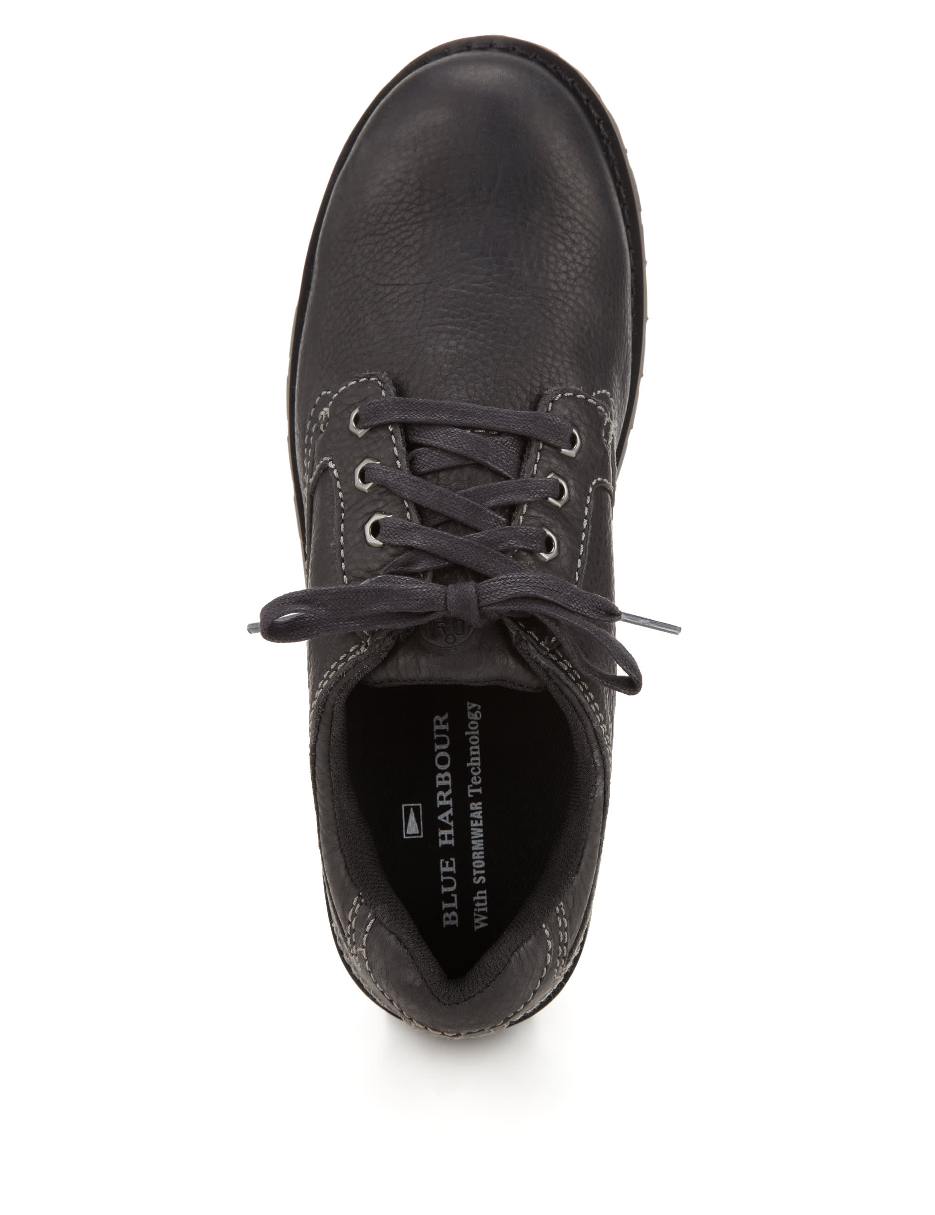 Leather Lace Up Gibson Shoes with Stormwear™ Image 2 of 5