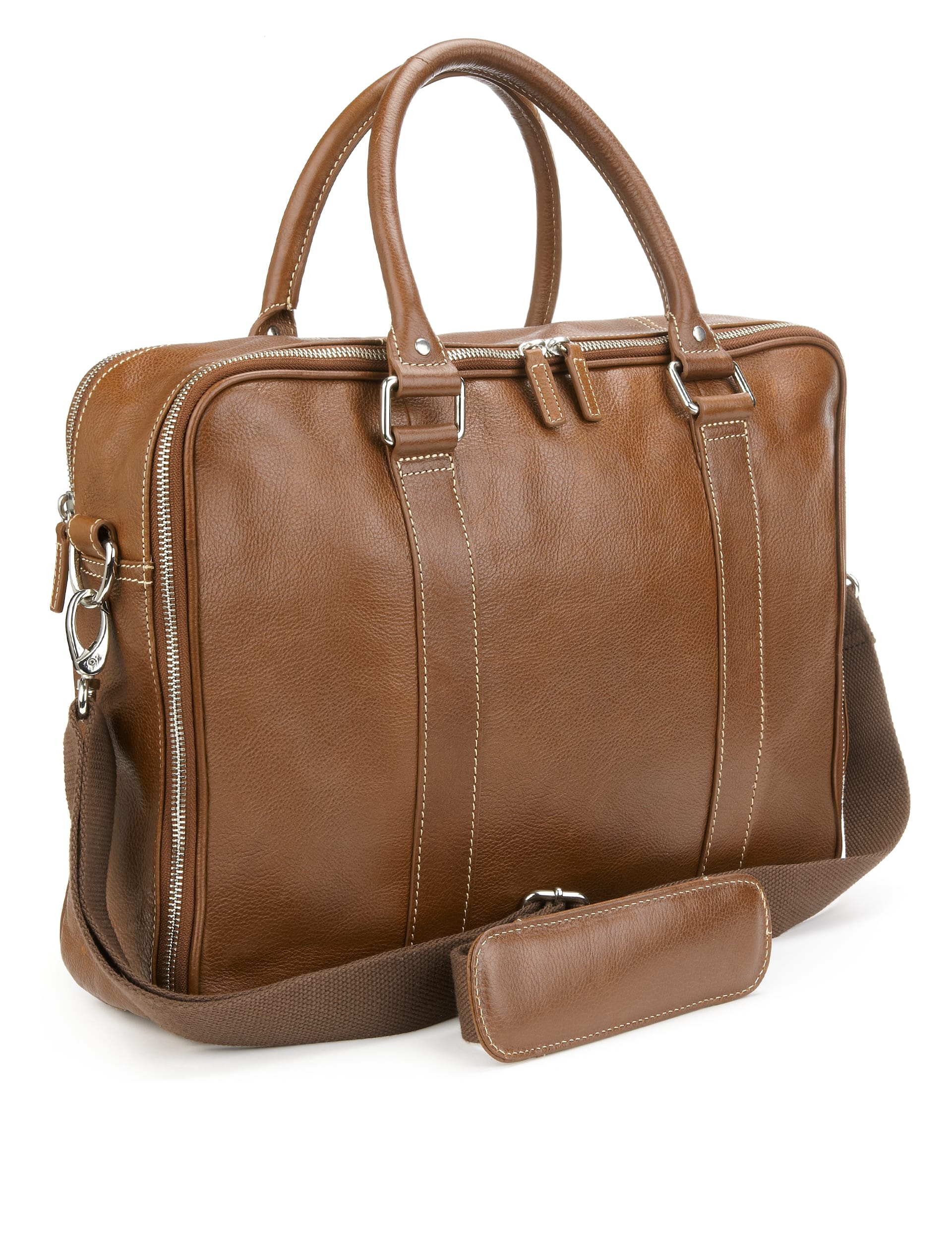 Leather Laptop Bag Image 2 of 4