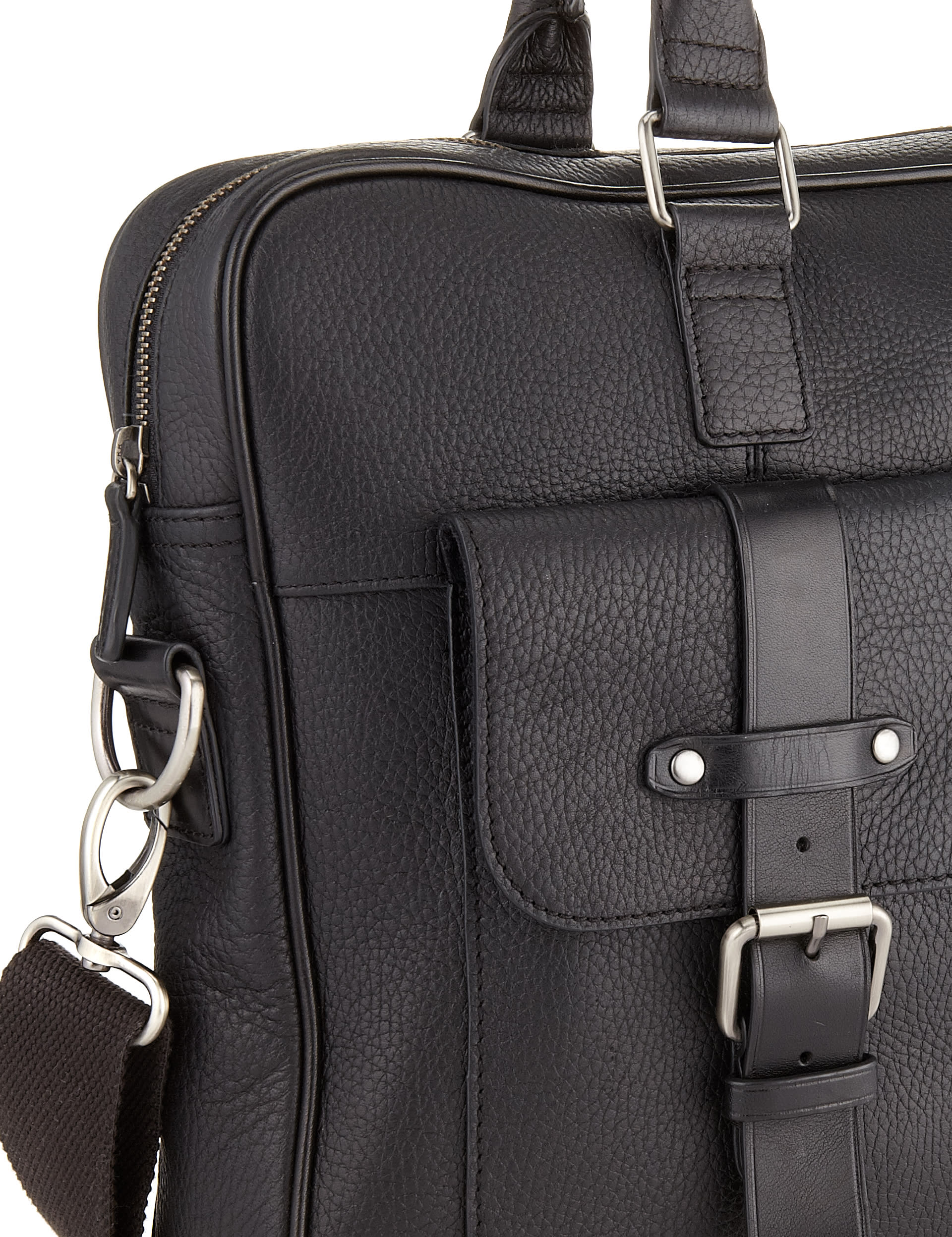 Leather Laptop Bag Image 2 of 6