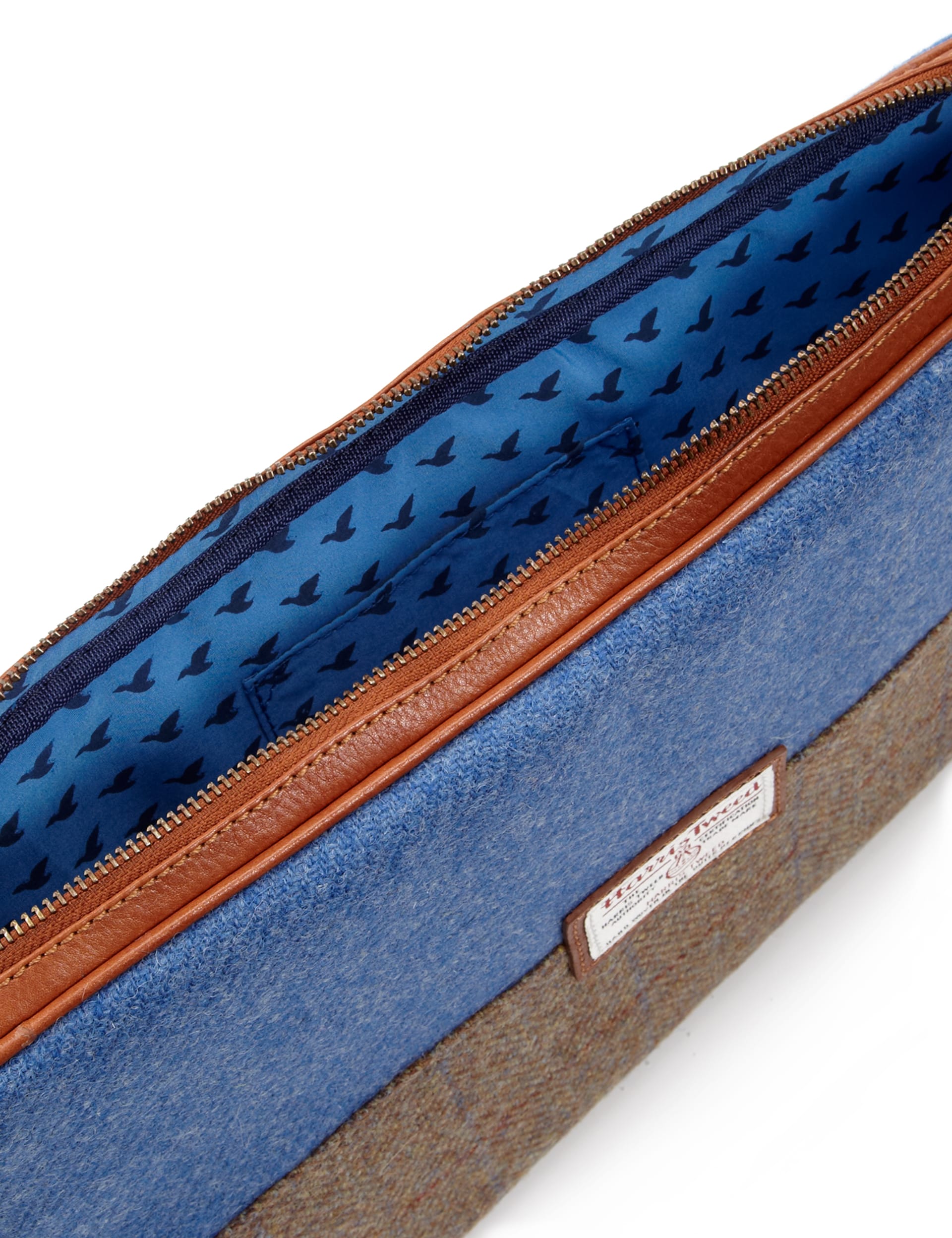 Harris Tweed Pure Wool Laptop Case Image 2 of 4