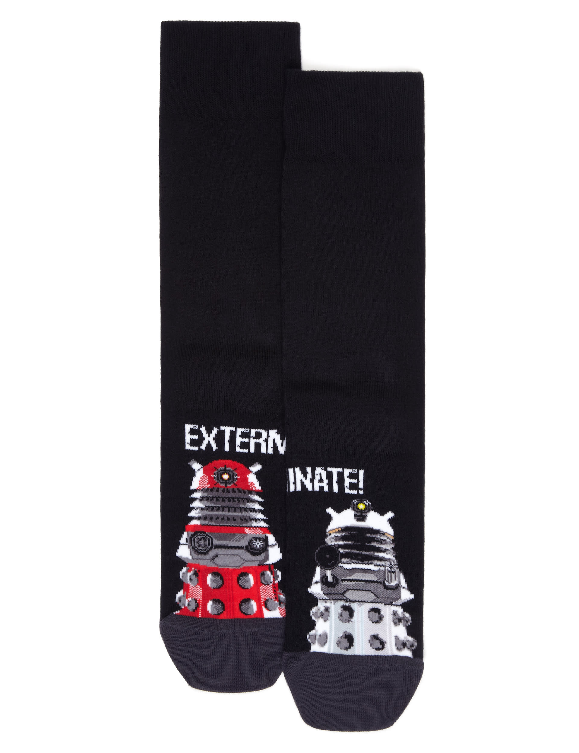 2 Pairs of Cotton Rich Doctor Who™ Socks Image 1 of 1