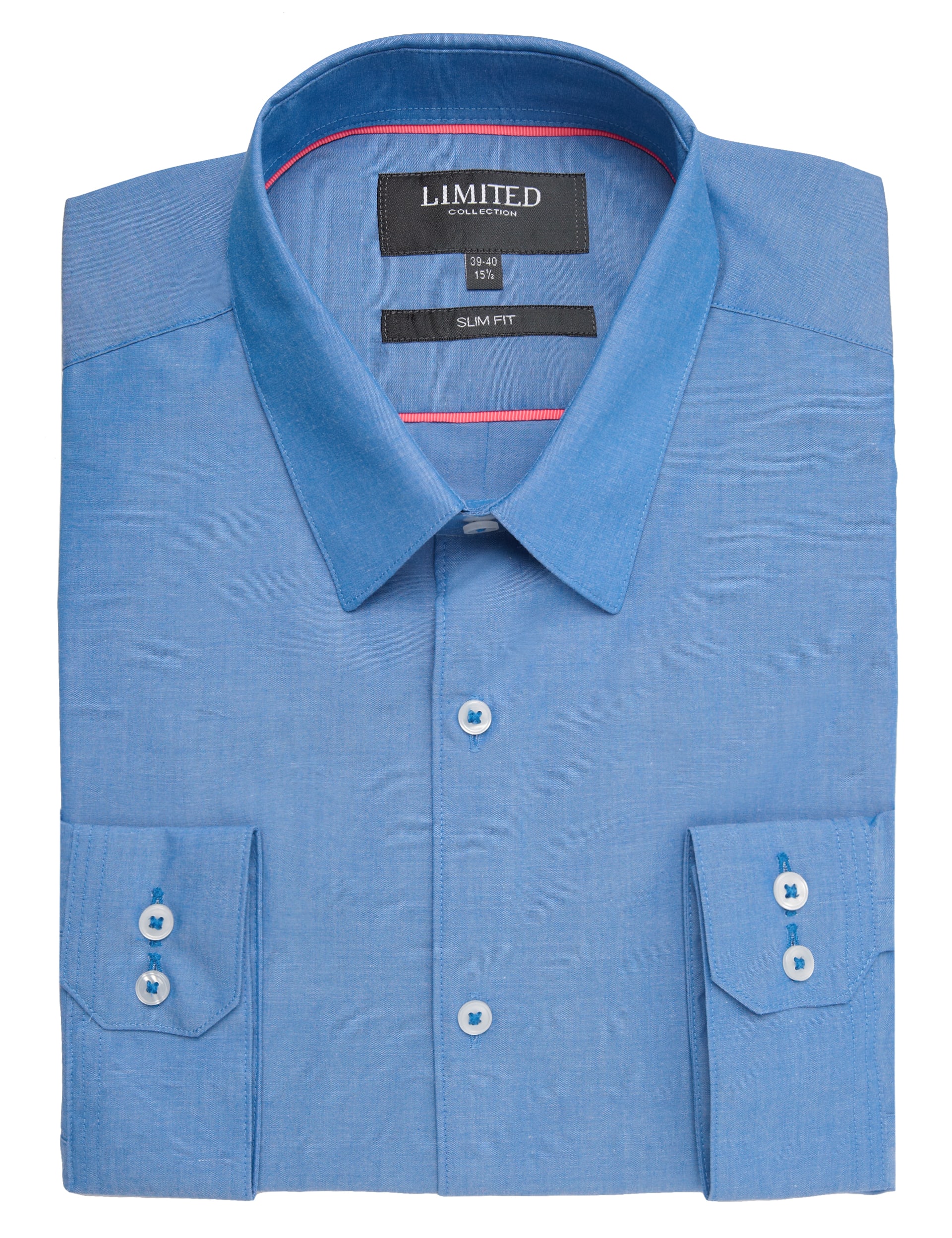 Slim Fit Forward Point Collar Shirt Image 1 of 1
