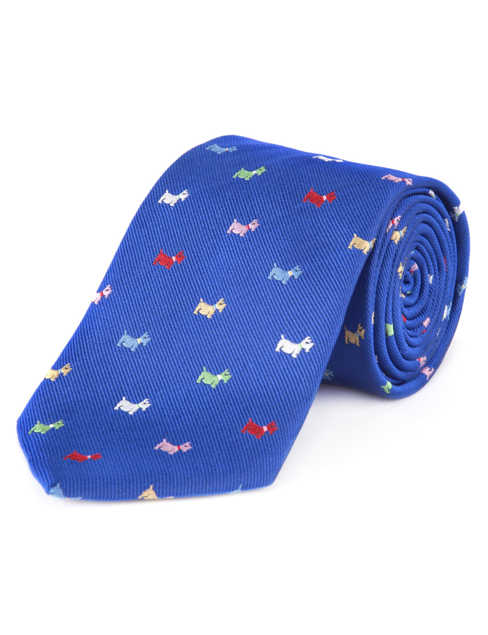 Pure Silk Scottie Tie Image 1 of 1