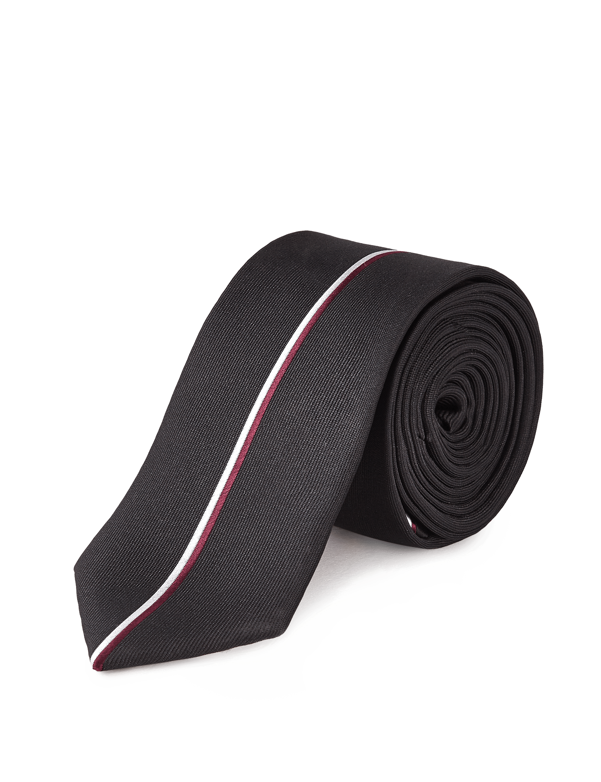 Skinny Fit Placement Striped Tie Image 1 of 2