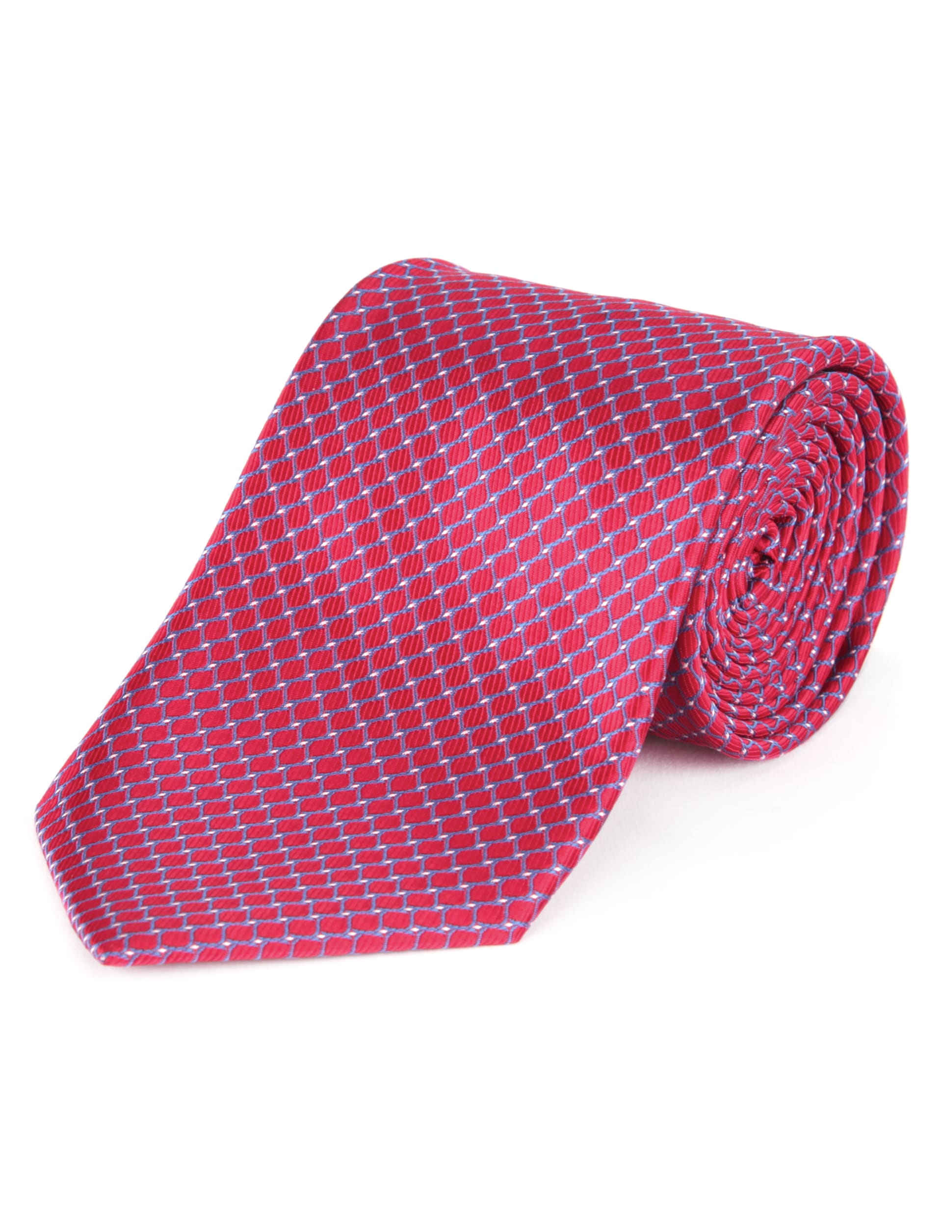 Machine Washable Diamond Net Tie with Stain Resistance Image 1 of 1