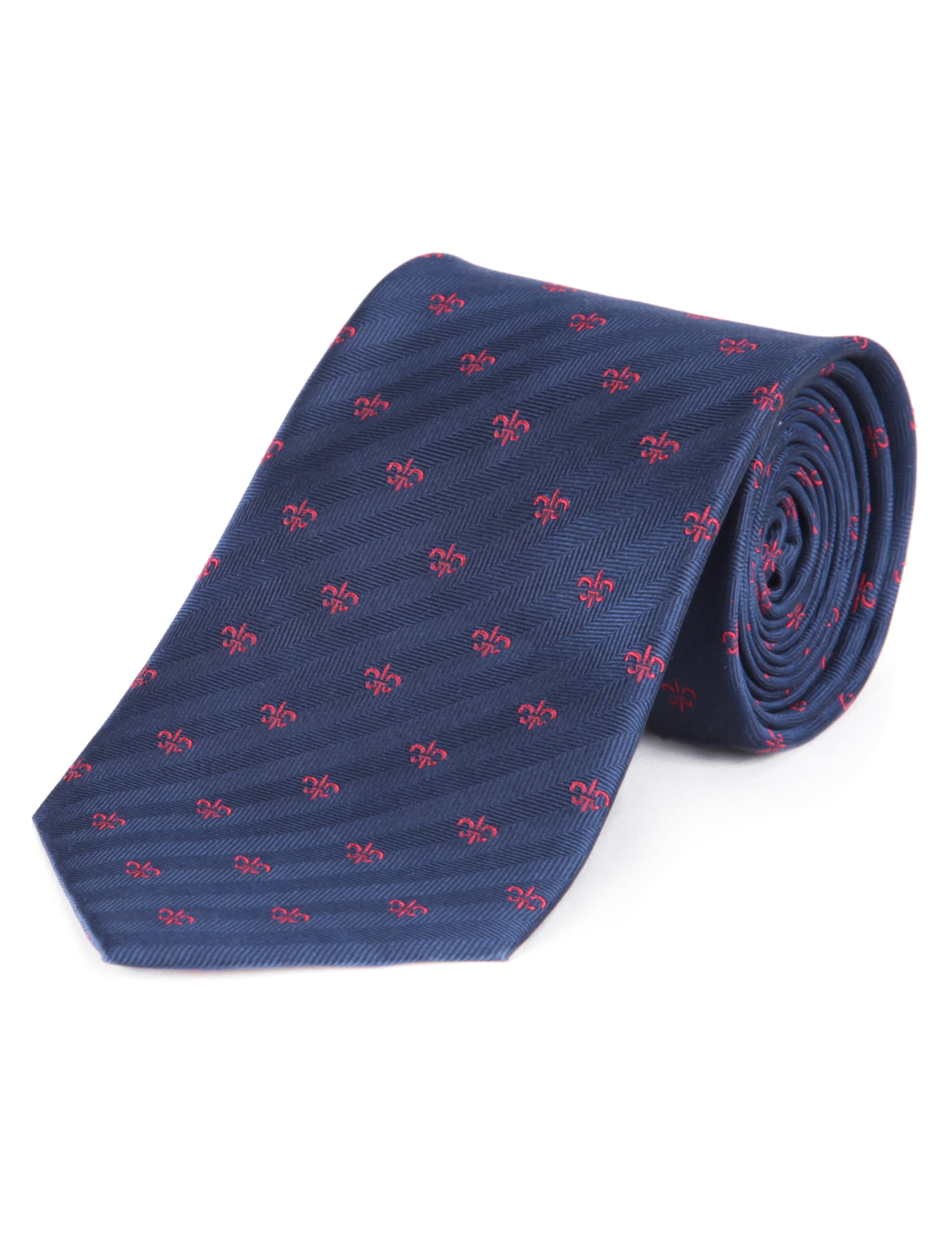 Performance Pure Silk Fleur-De-Lis Tie Image 1 of 1