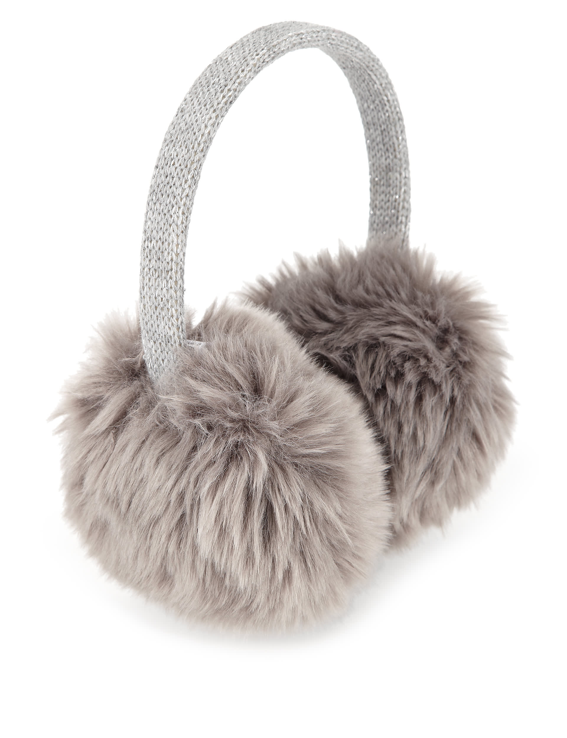 Kids' Faux Fur Ear Muffs Image 1 of 1