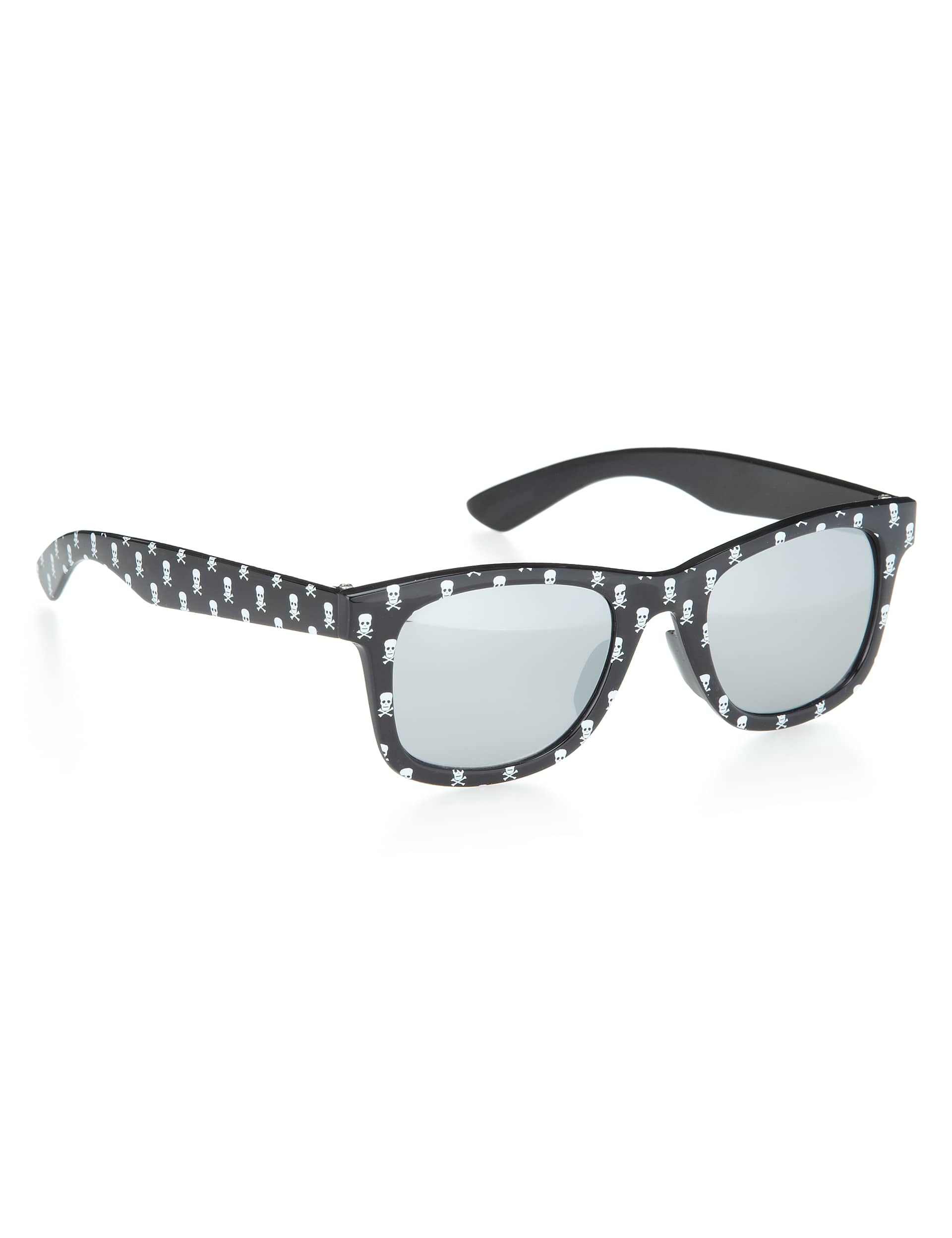 Kids' Retro Skull Print Kids Sunglasses Image 1 of 1