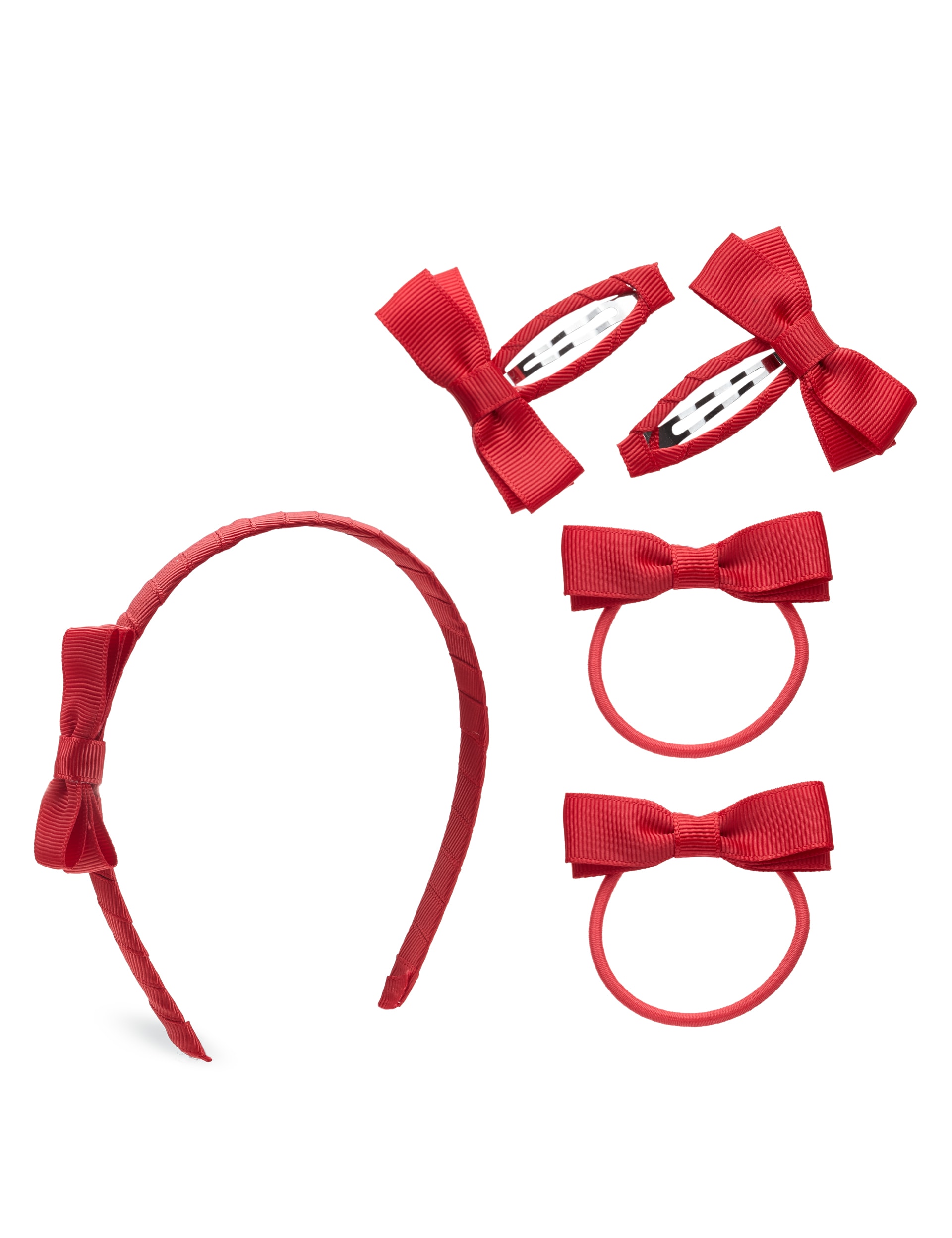 Kids' 5 Piece Alice Band Hair Set Image 1 of 1