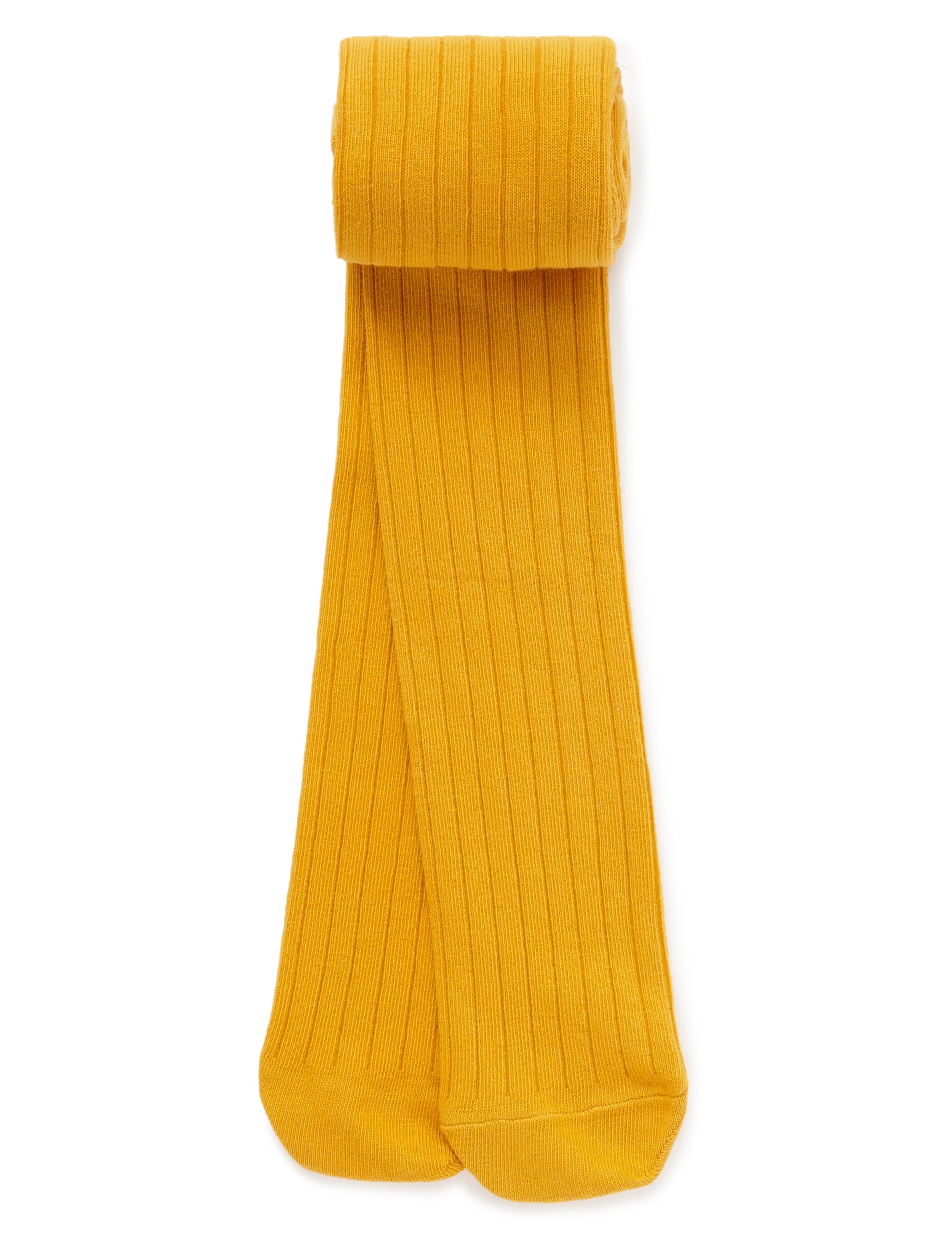 Cotton Rich Ribbed Tights Image 1 of 1