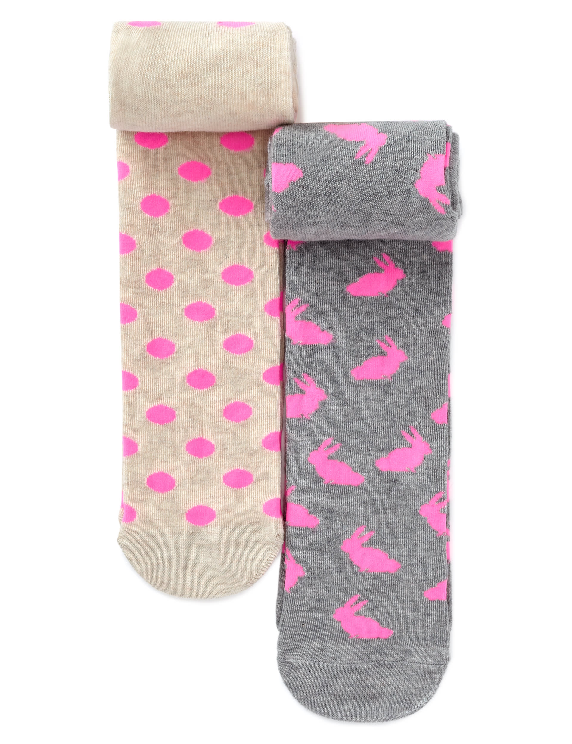 2 Pairs of Assorted Tights (1-8 Years) Image 1 of 1