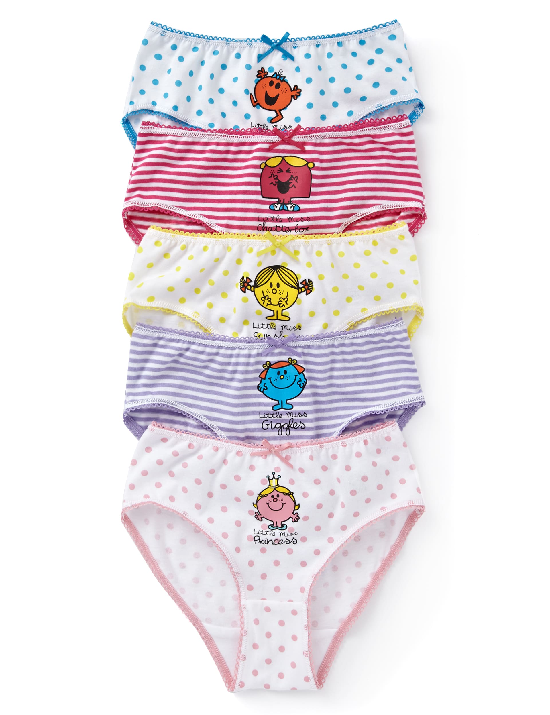 Pure Cotton Little Miss™ Briefs Image 1 of 1
