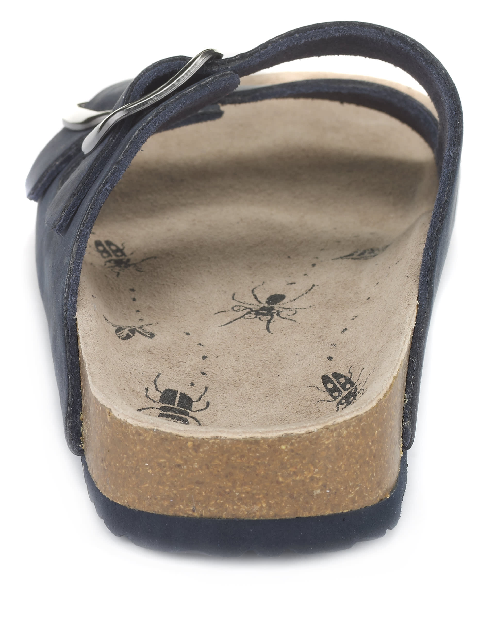 Leather Twin Buckle Sandals Image 2 of 6