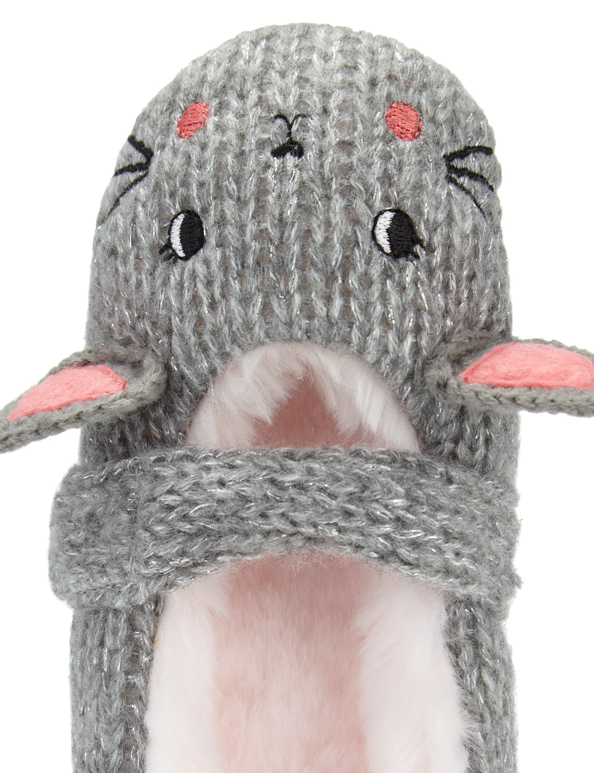 Kids' Ballet Cat Slippers Image 2 of 4