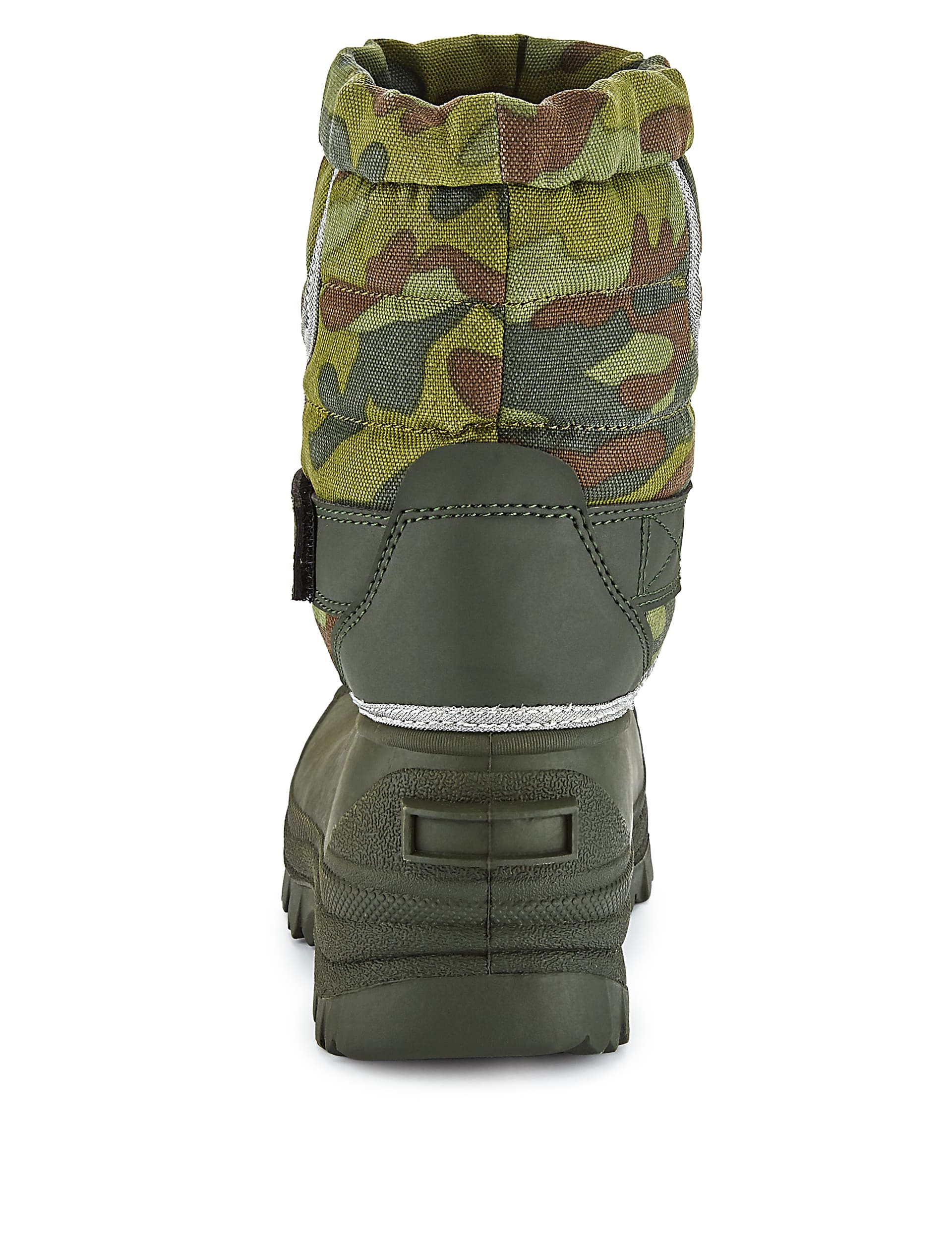 Kids' Camouflage Print Riptape Snow Boots Image 2 of 4