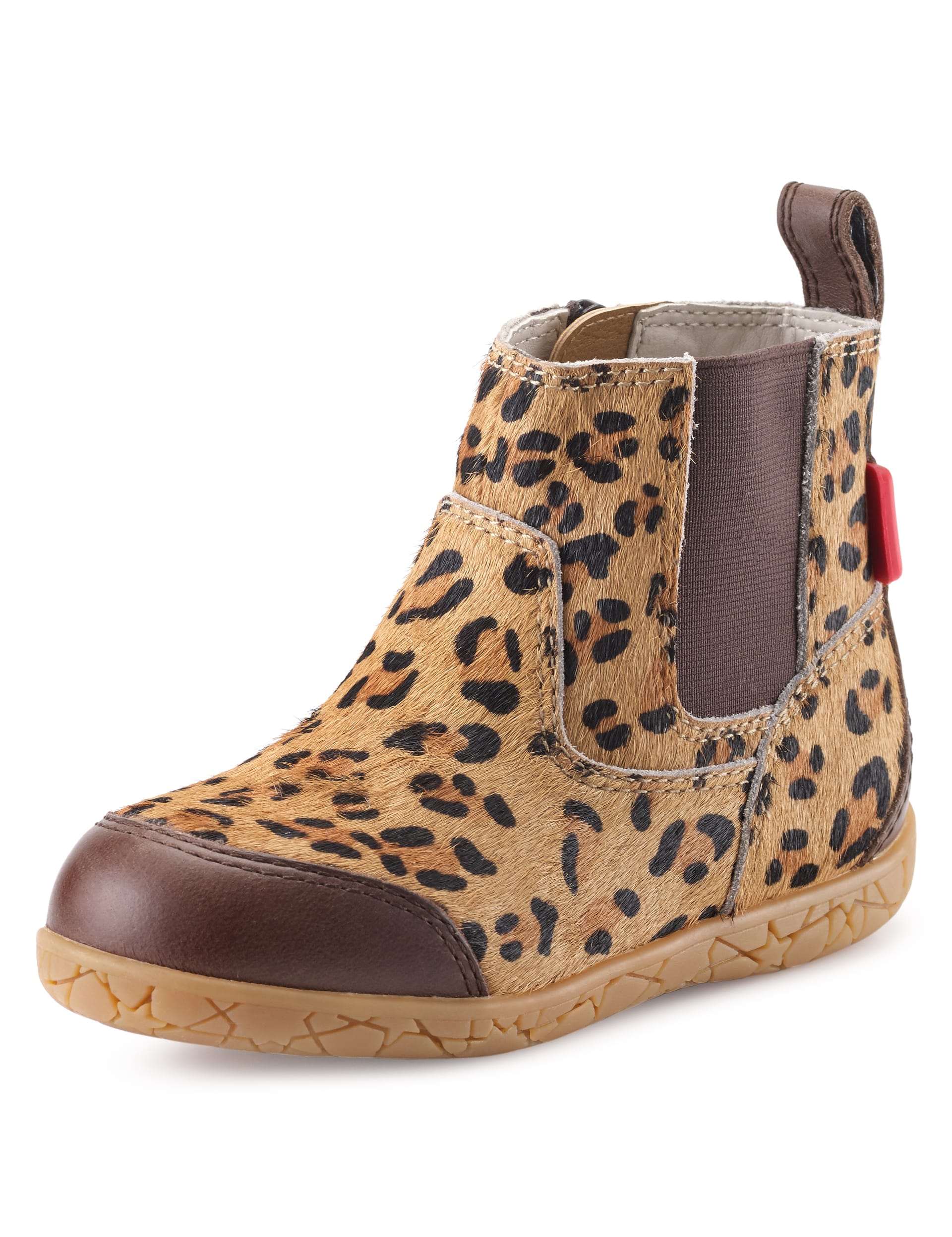 Kids leopard print boots best sale