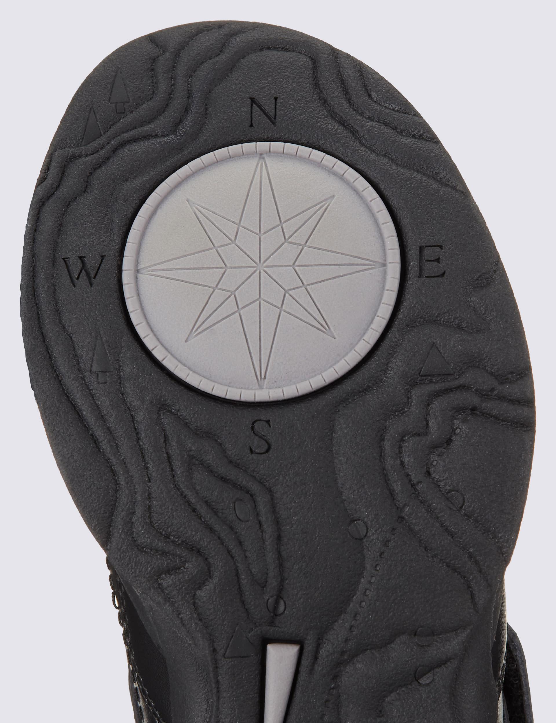 Kids' Freshfeet™ Flashing Lights Trainers with Silver Technology Image 2 of 5