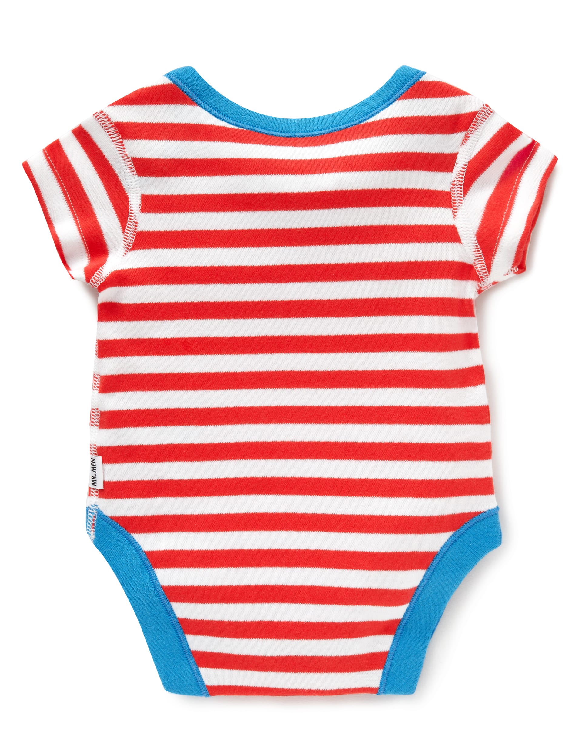 5 Pack Mr Men Bodysuits with Bag Image 2 of 8