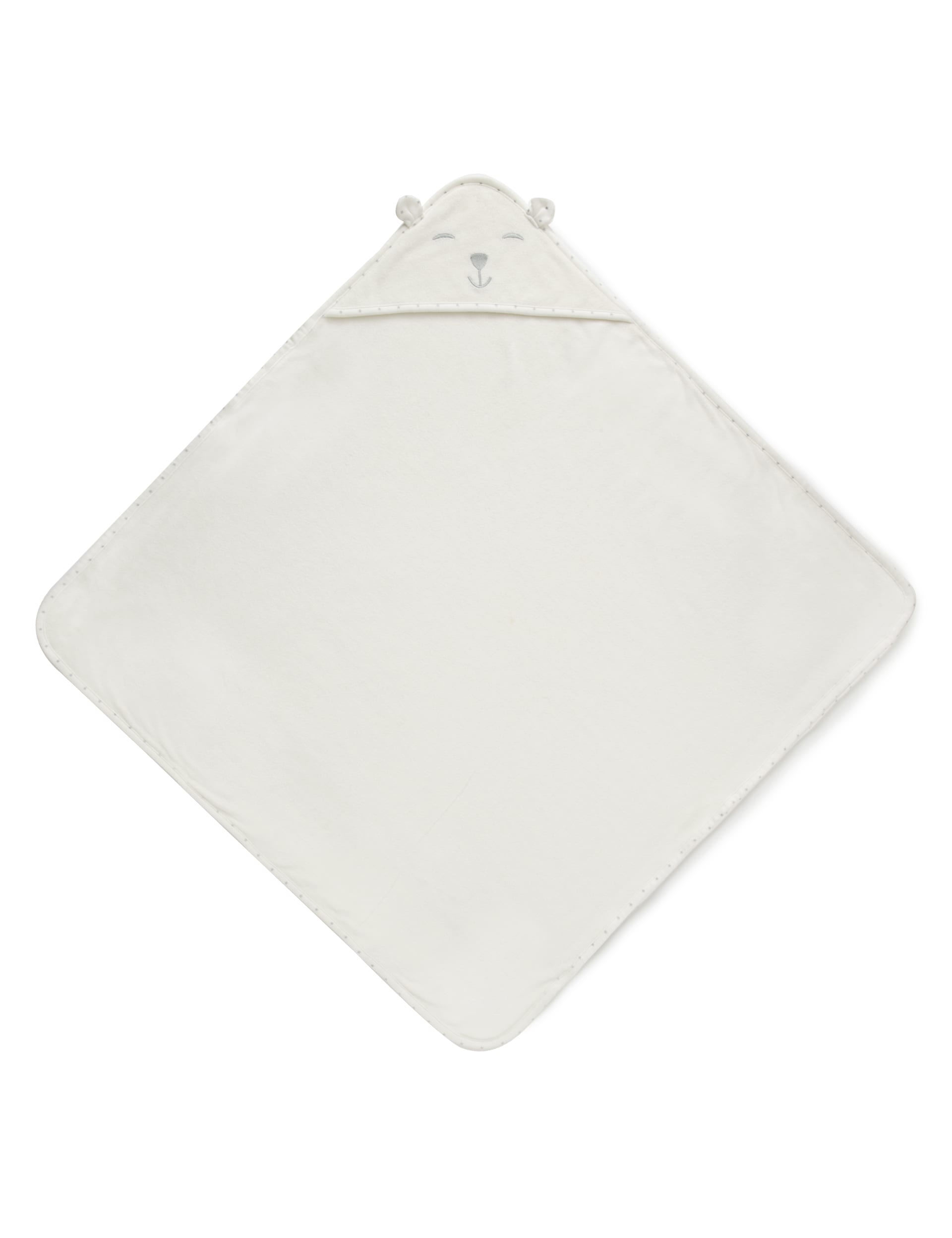 Cotton Rich Bear Hooded Towel Image 1 of 2