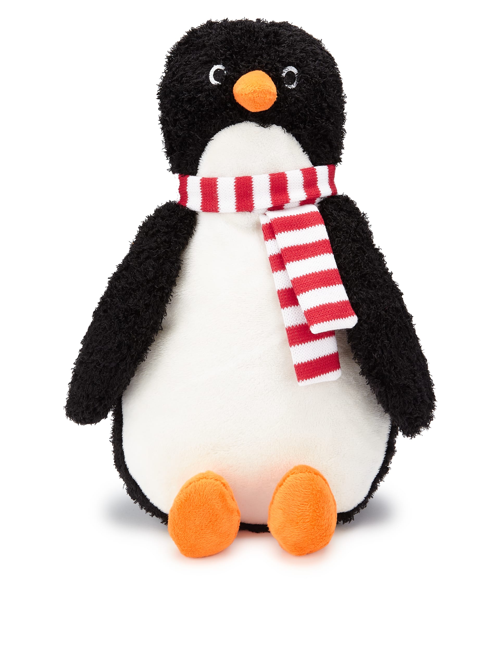Christmas Penguin Soft Toy 31cm M S