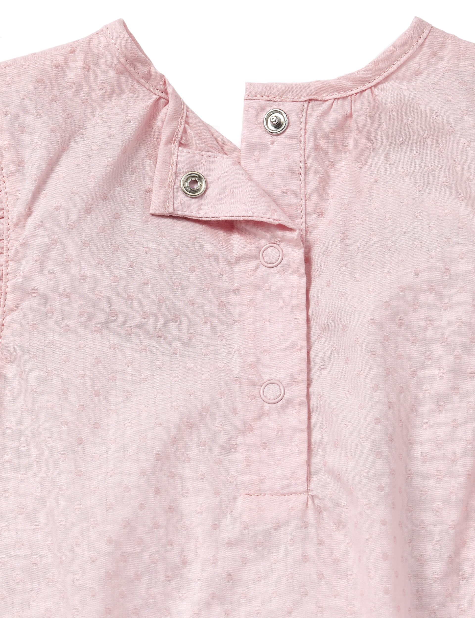 Pure Cotton Spotted Onesie Image 2 of 3