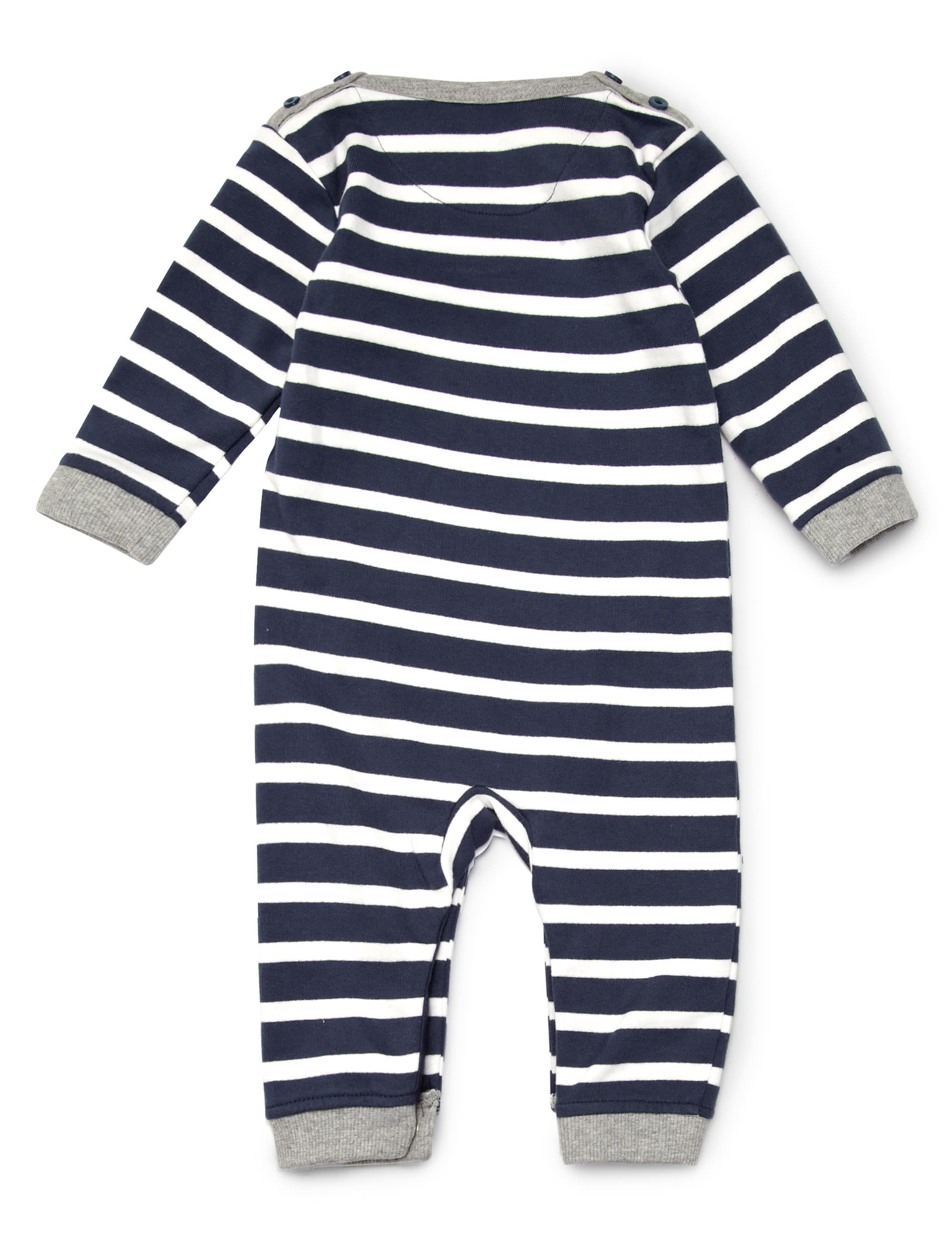 Pure Cotton Striped Onesie Image 2 of 4