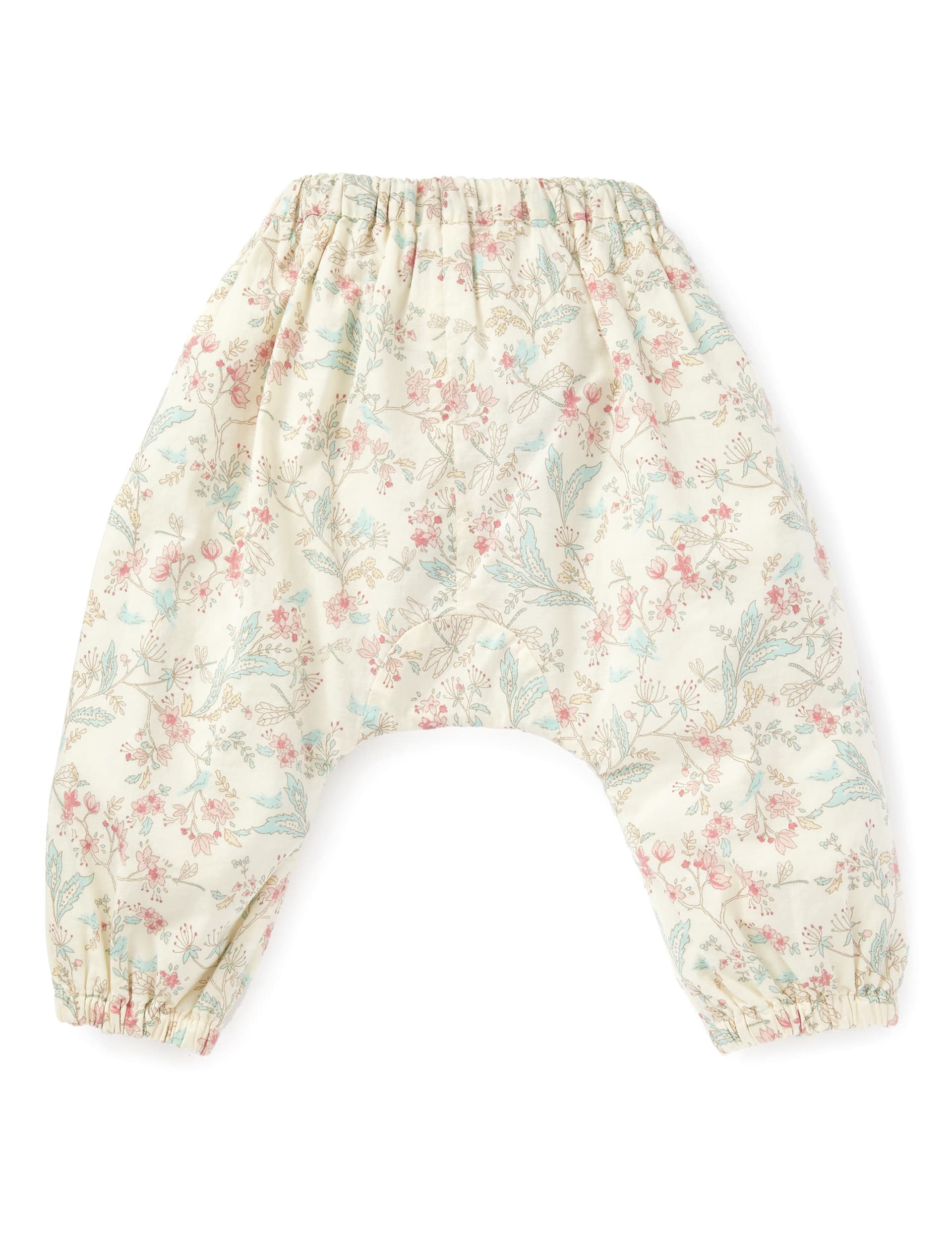 Pure Cotton Floral Pyjama Harem Pants Image 1 of 2