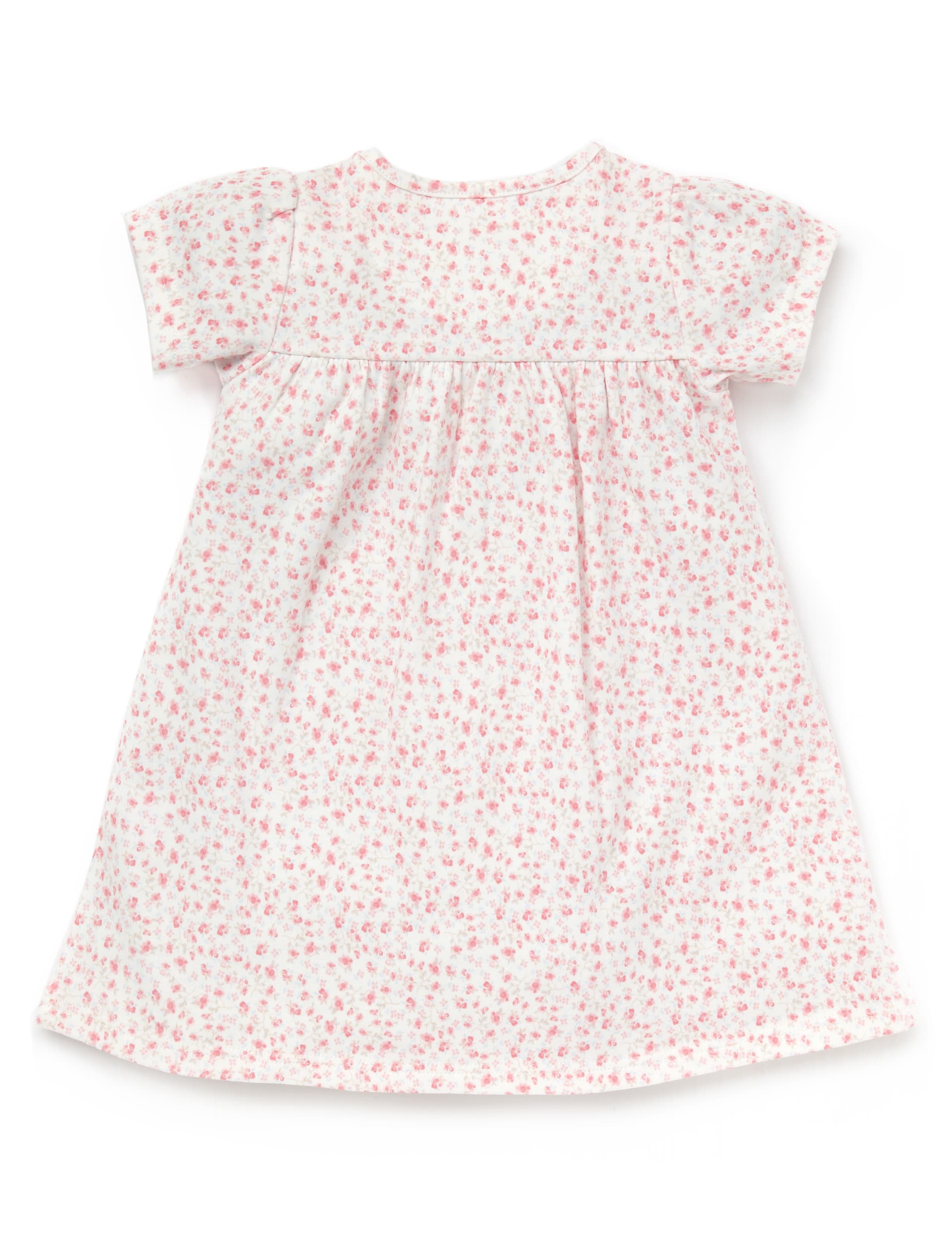 Pure Cotton Floral Dress | M&S