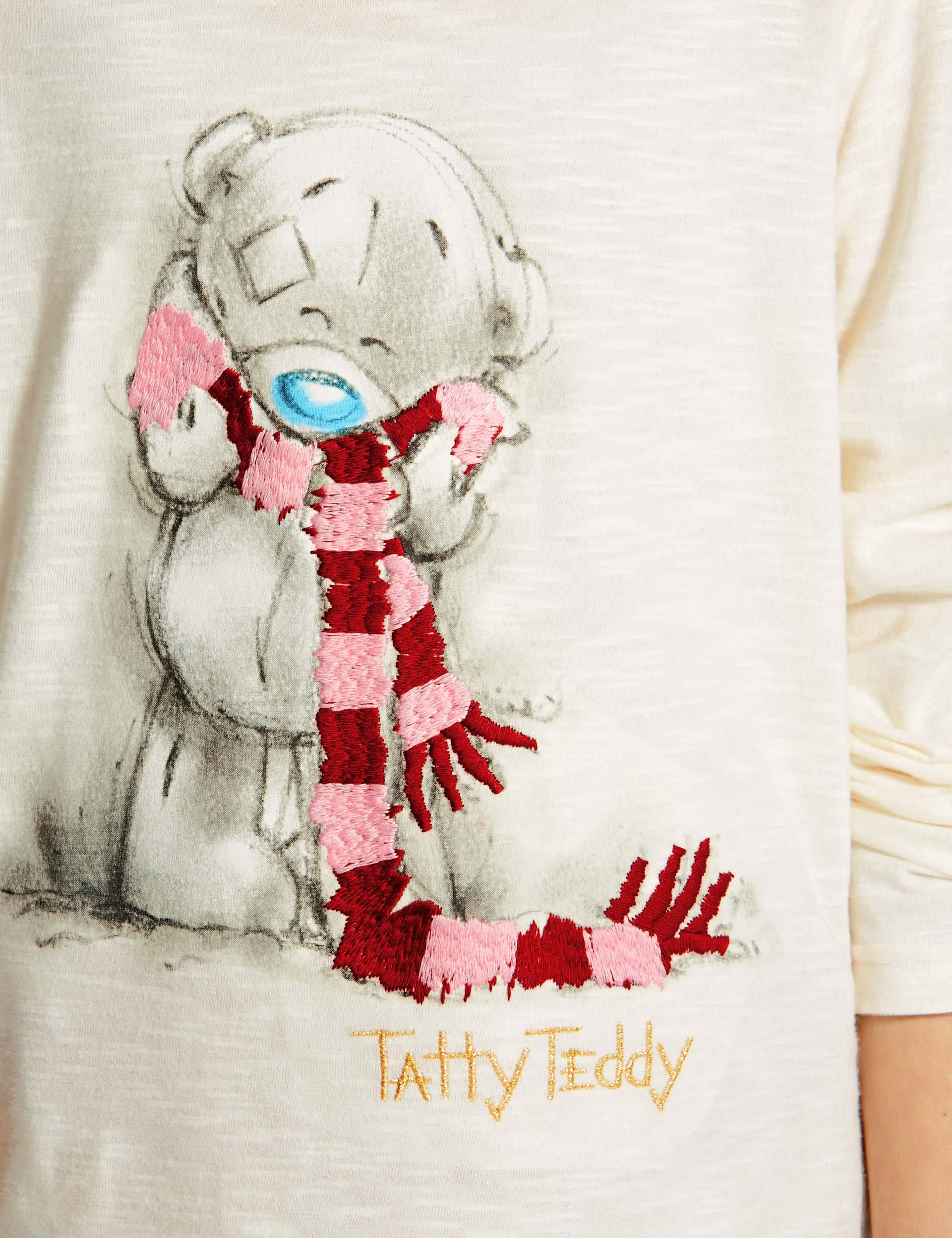 Pure Cotton Stay Soft Tatty Teddy Woven Pyjamas 5 14 Years M S