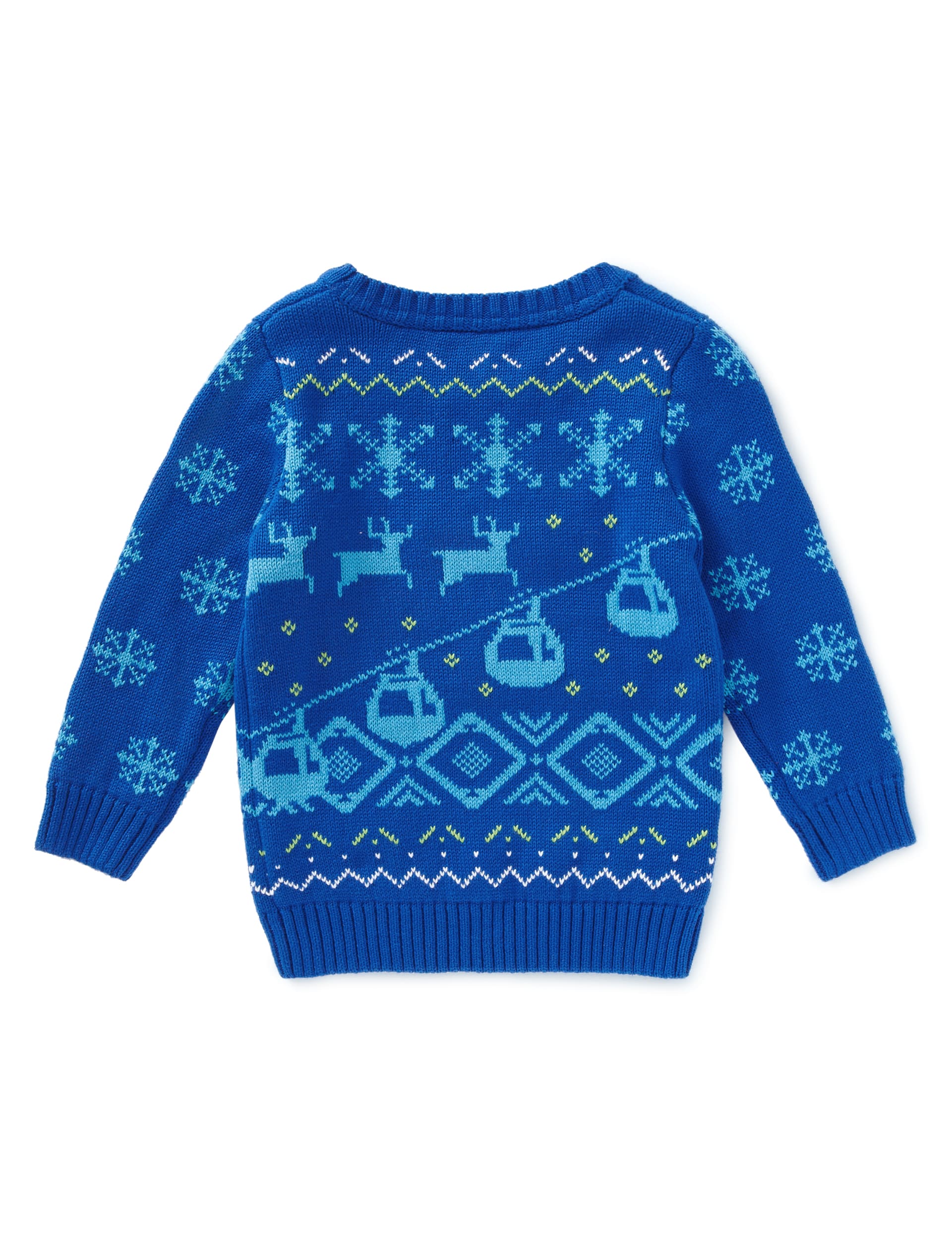 Cable Car Jumper with Wool (1-7 Years) Image 1 of 2