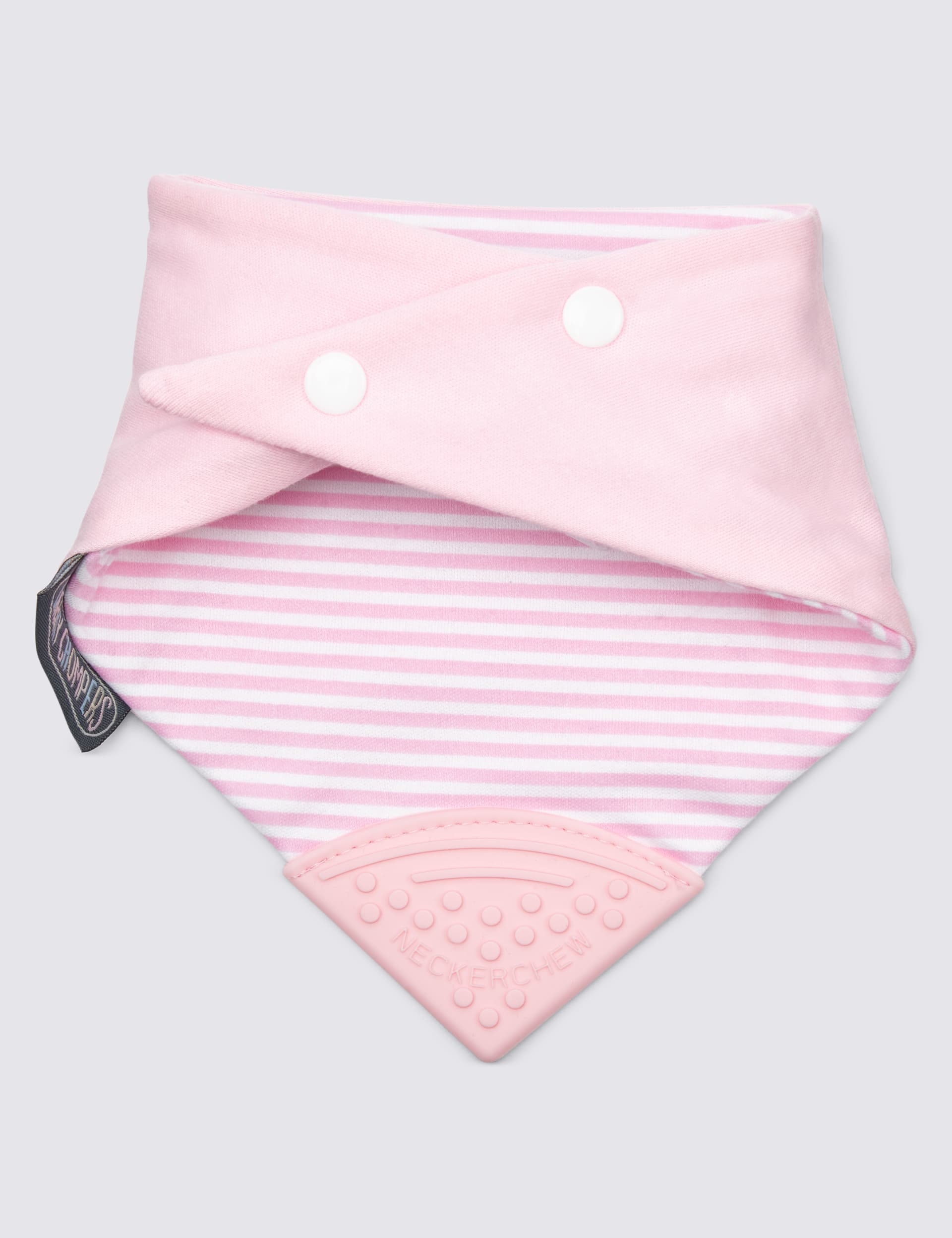 Striped Chewy Dribble Bib Image 1 of 2